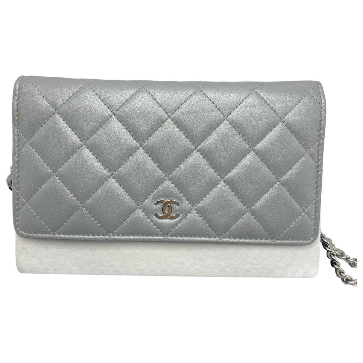 Wallet On Chain Timeless/Classique leather crossbody bag