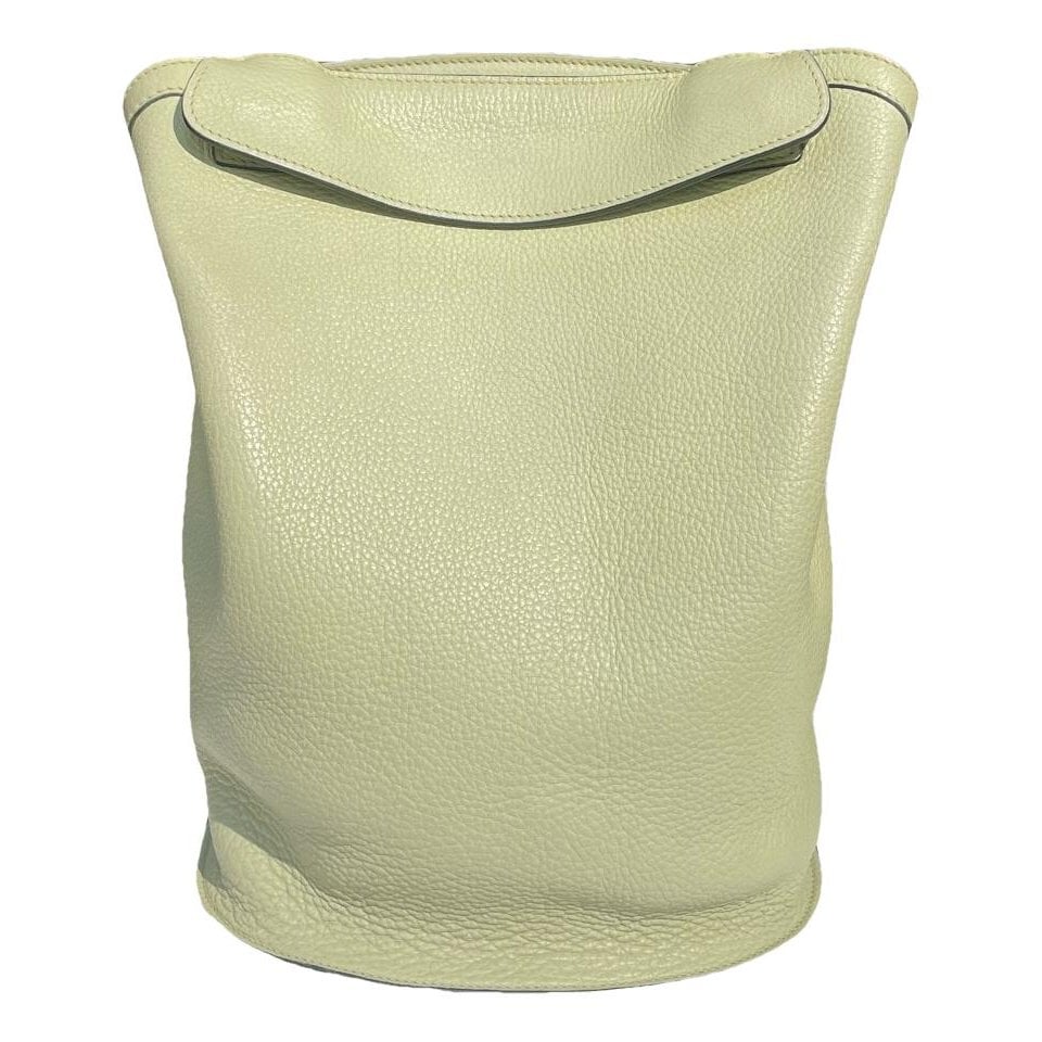 Sherpa leather backpack