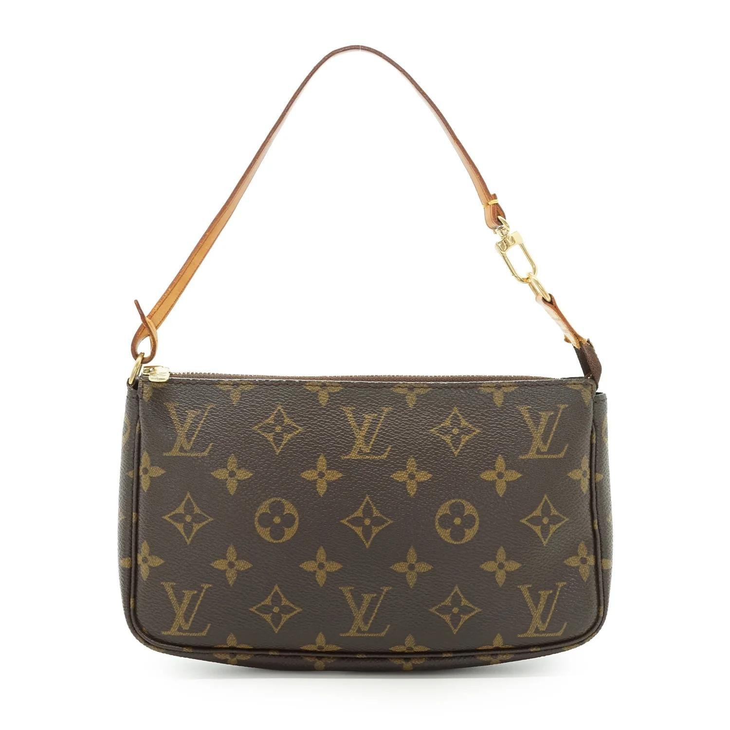Pochette Accessoire leather handbag