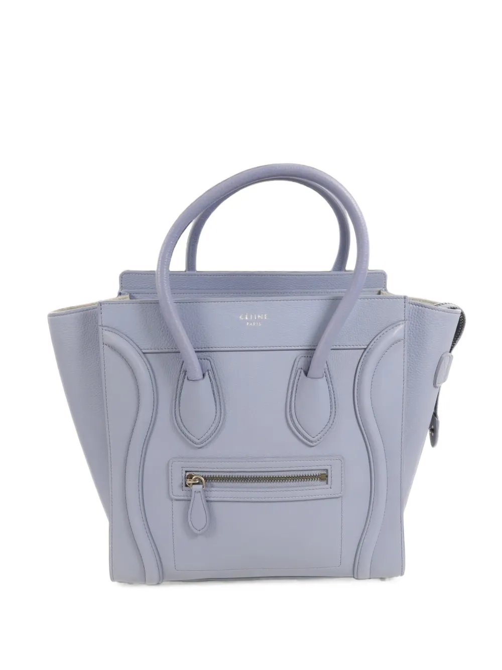 micro Luggage leather tote bag