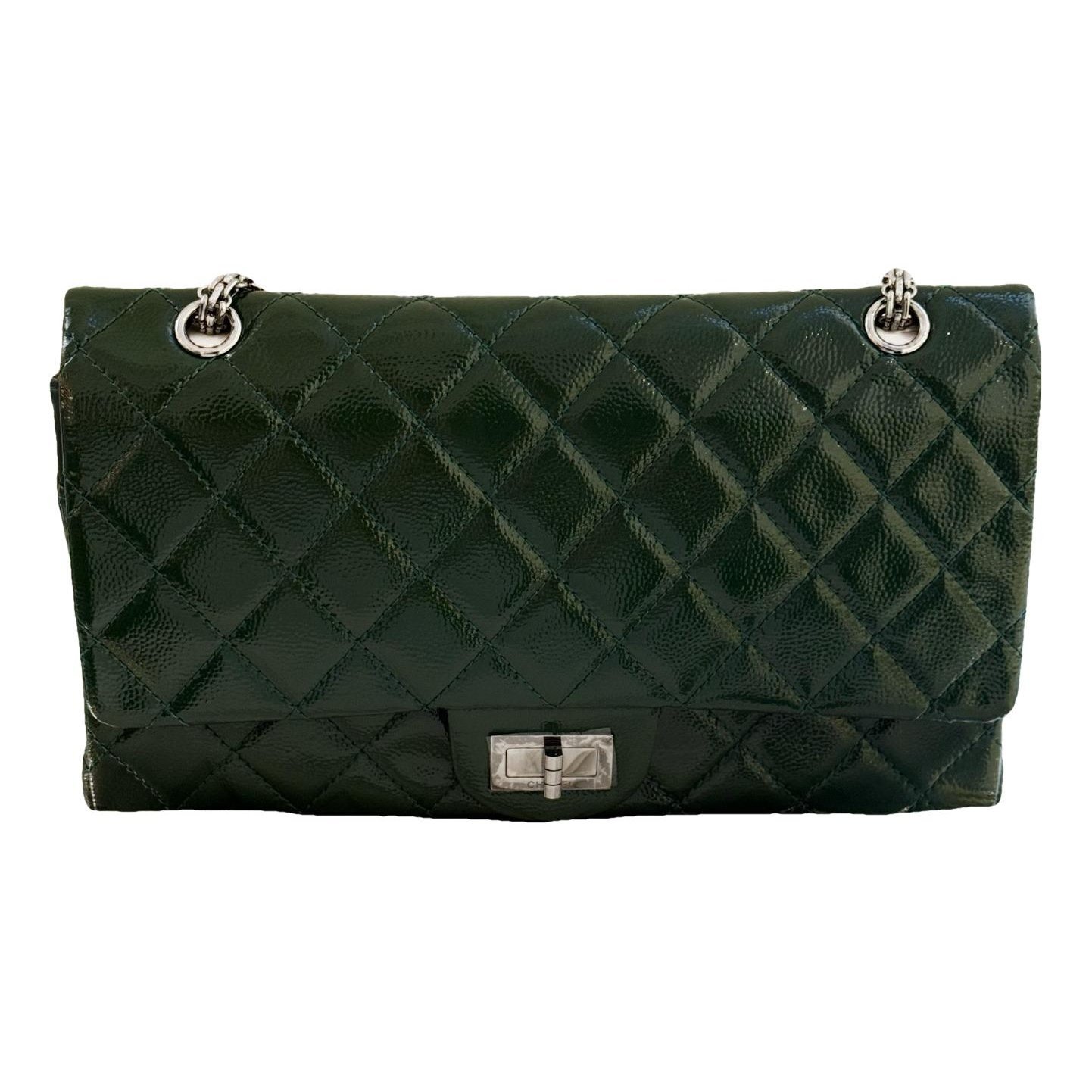 2.55 patent leather handbag