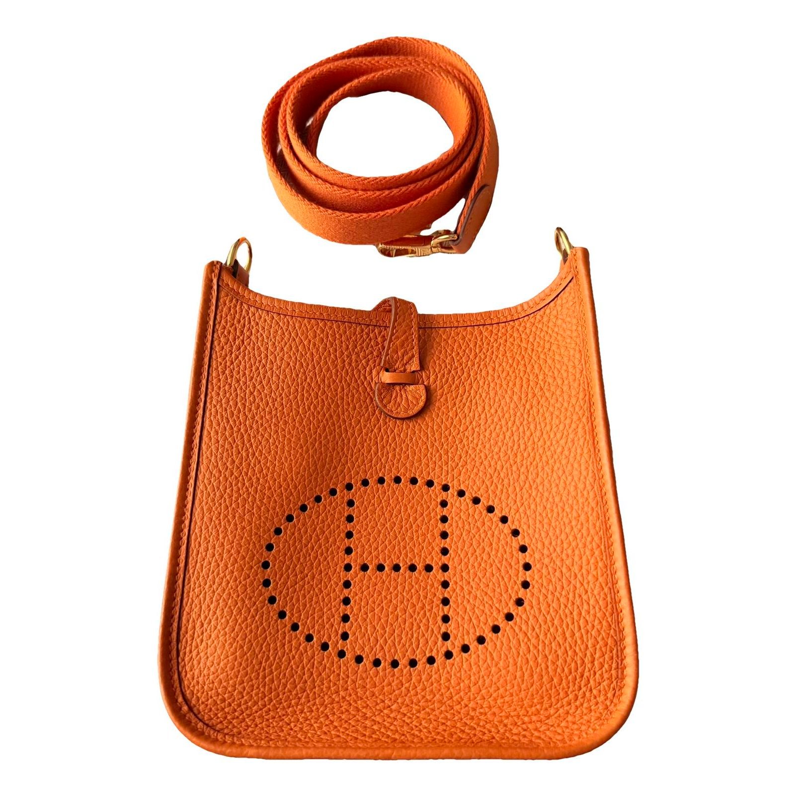 Evelyne leather crossbody bag
