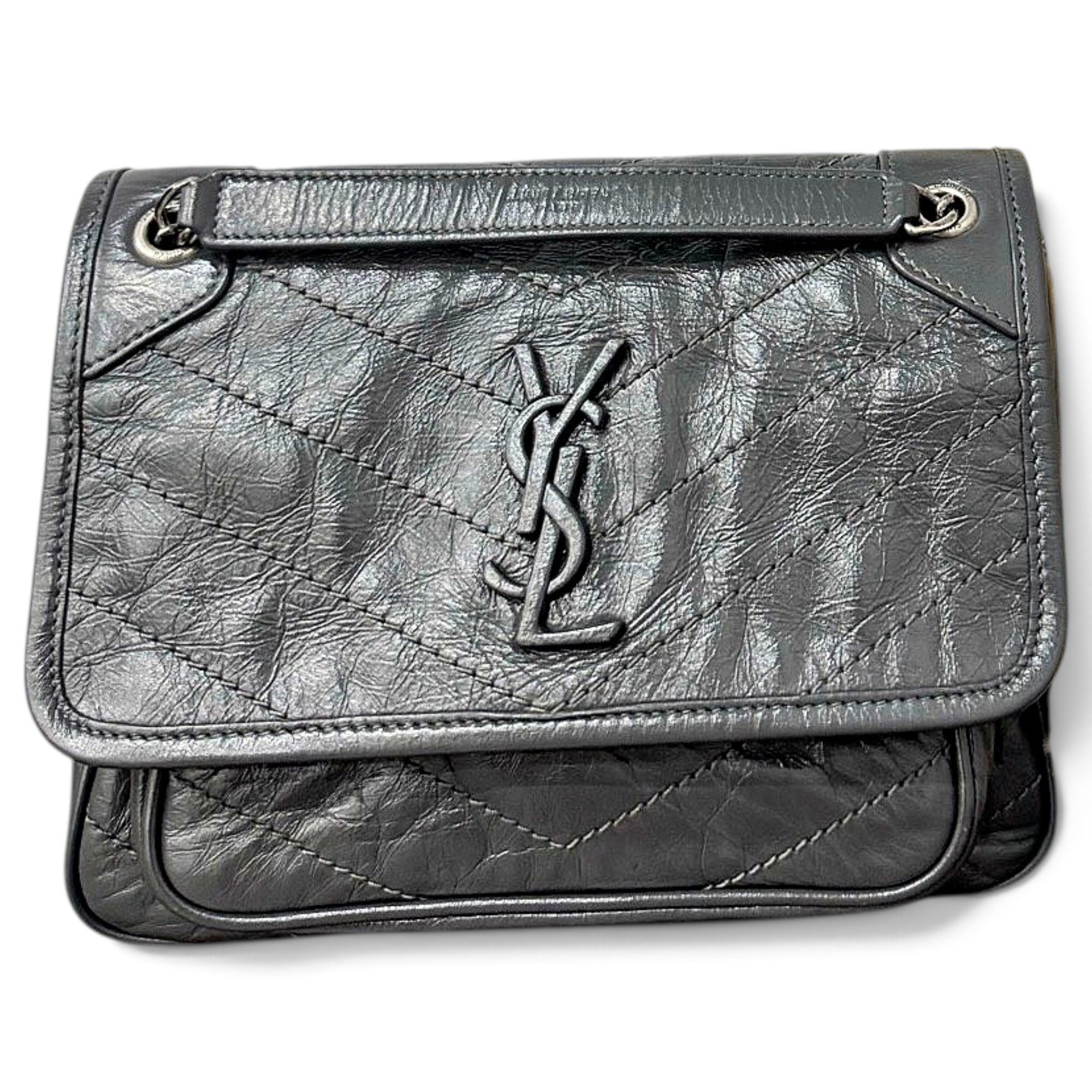 Niki leather crossbody bag