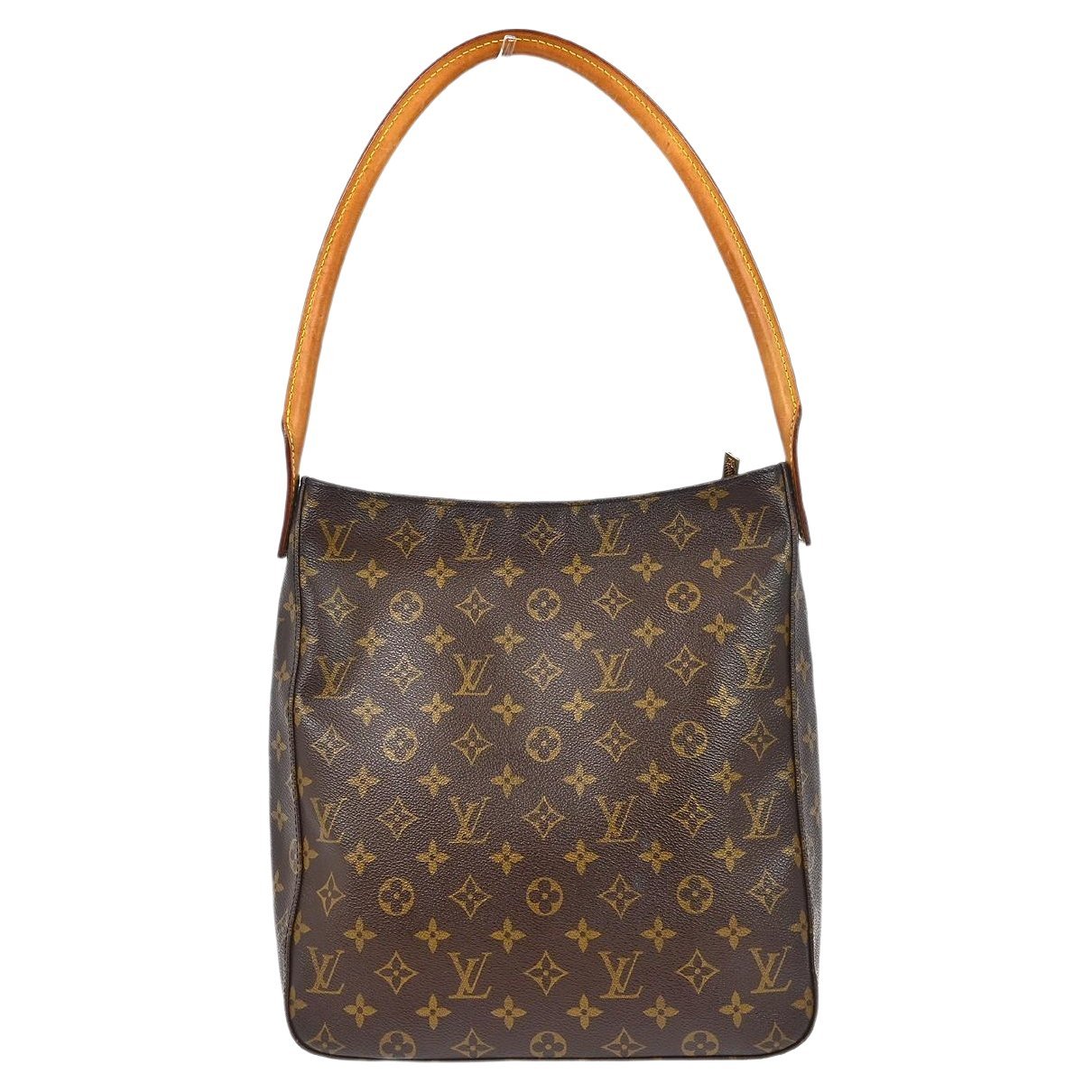 Looping cloth handbag