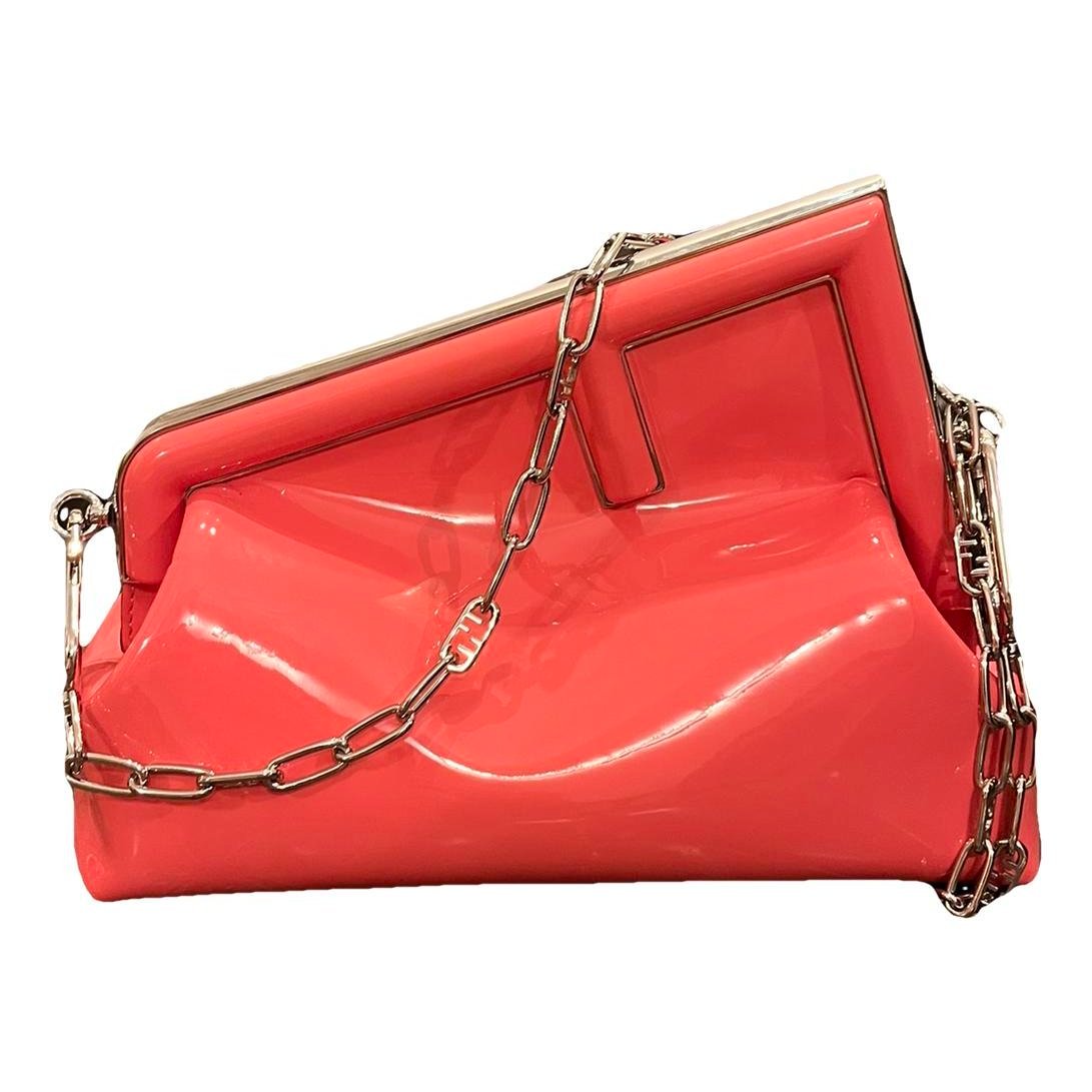 First leather handbag