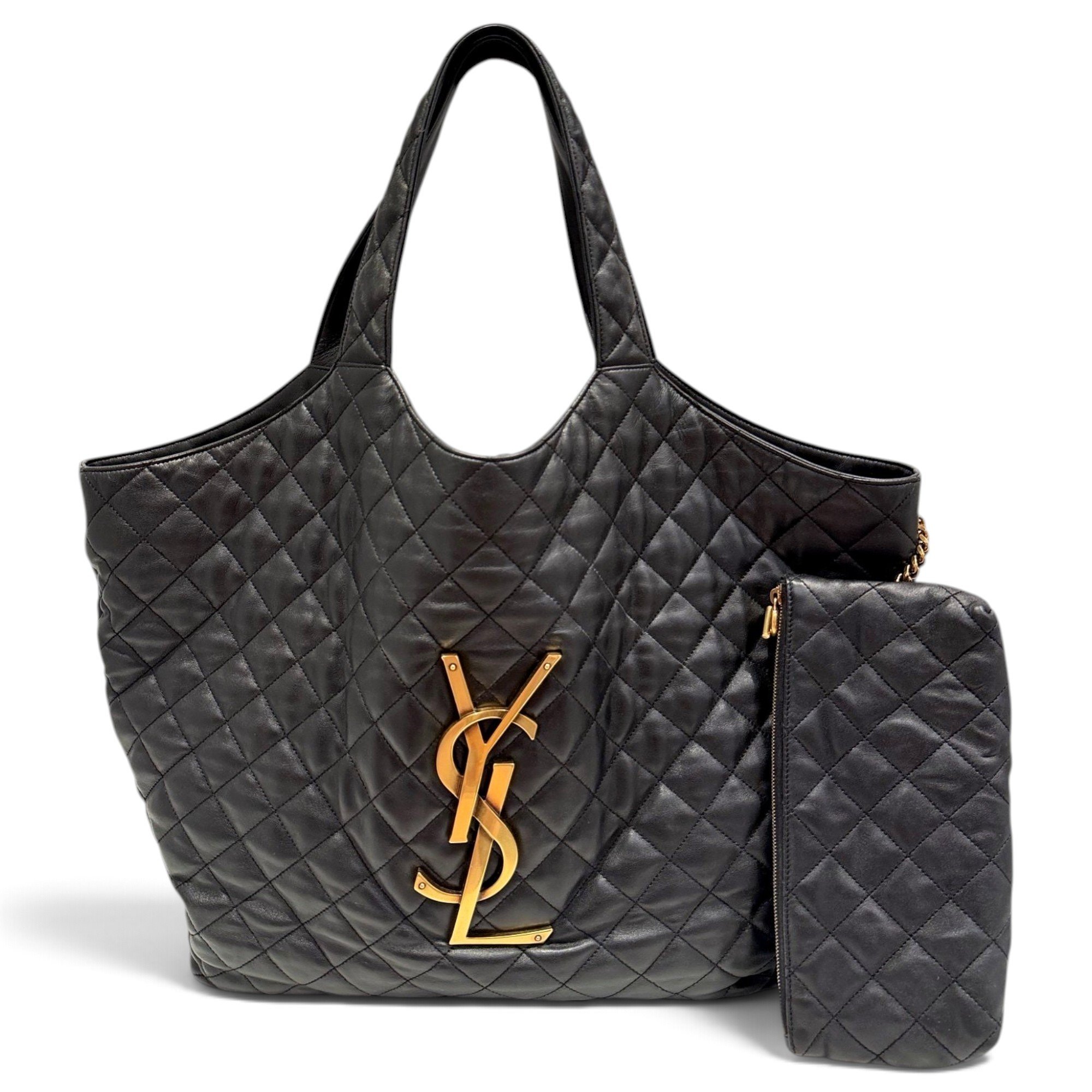 Icare leather tote