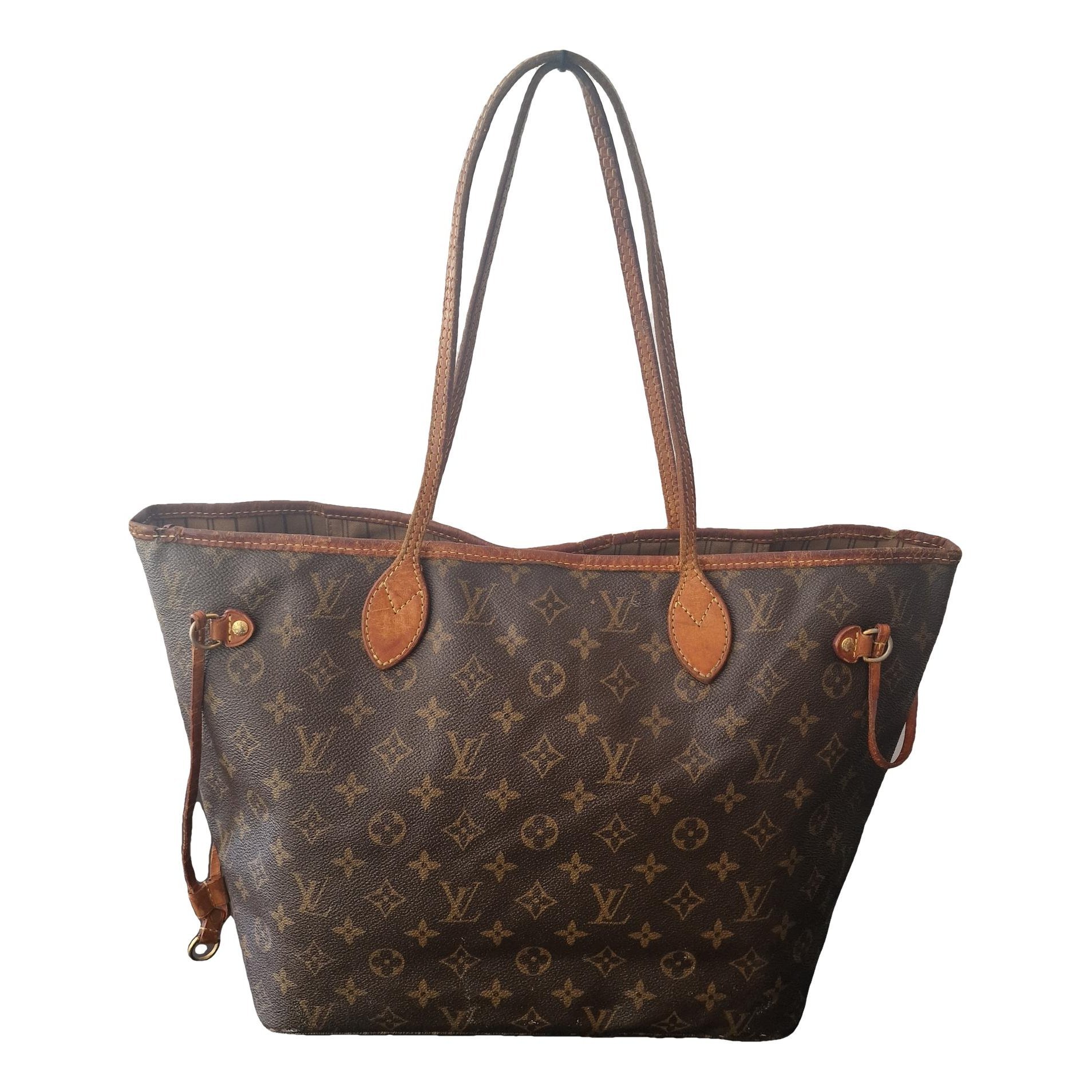 Neverfull leather tote