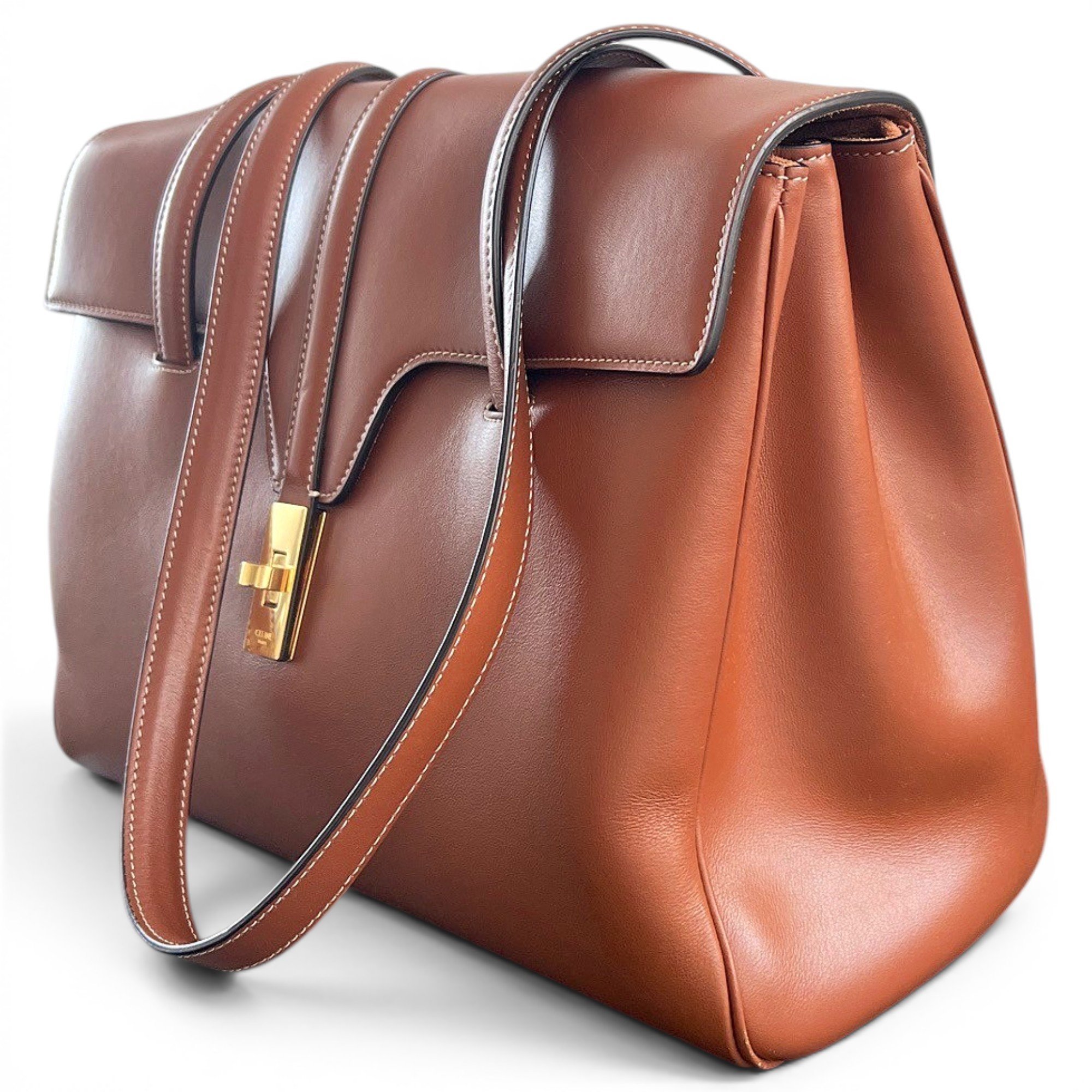 Leather handbag