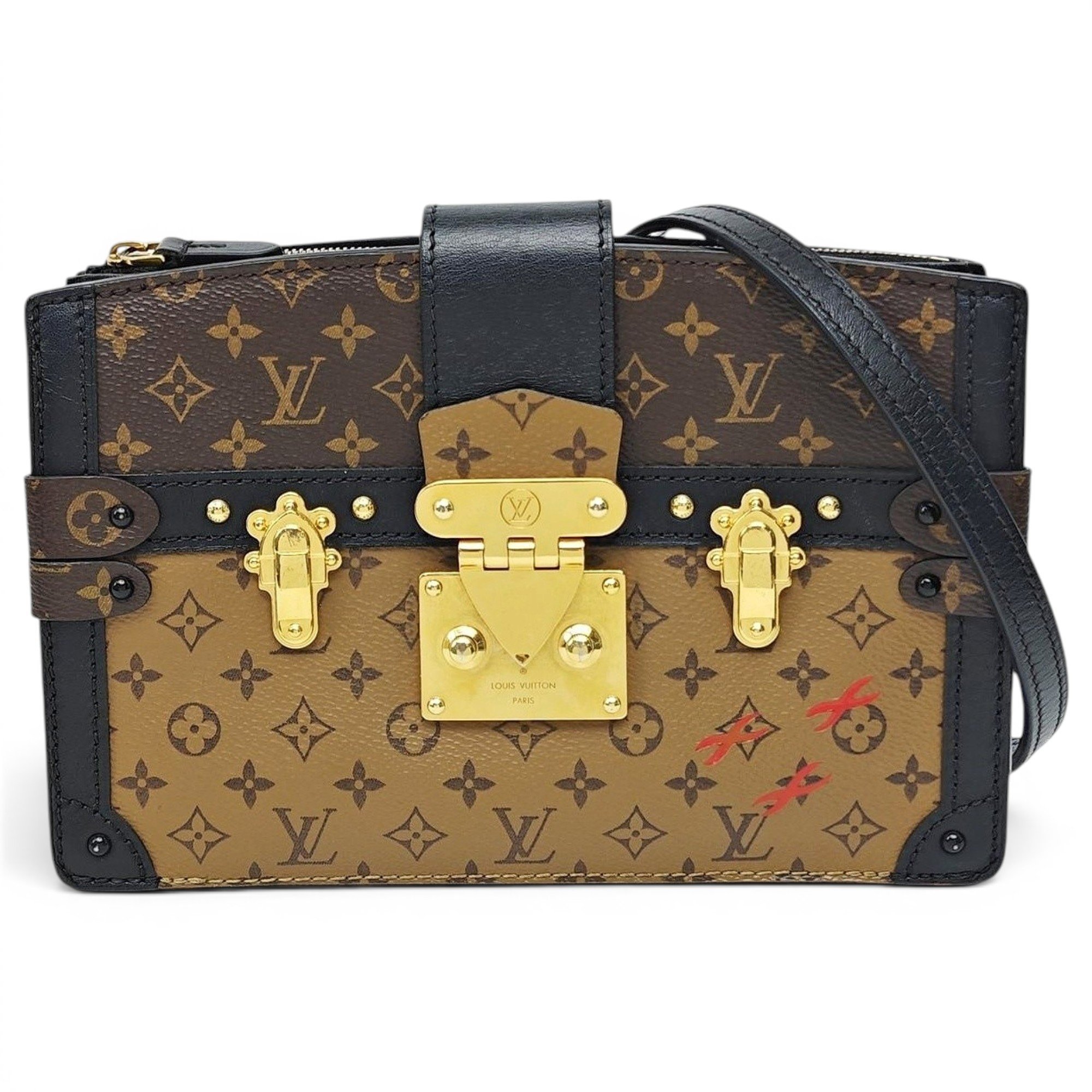 City Trunk leather handbag