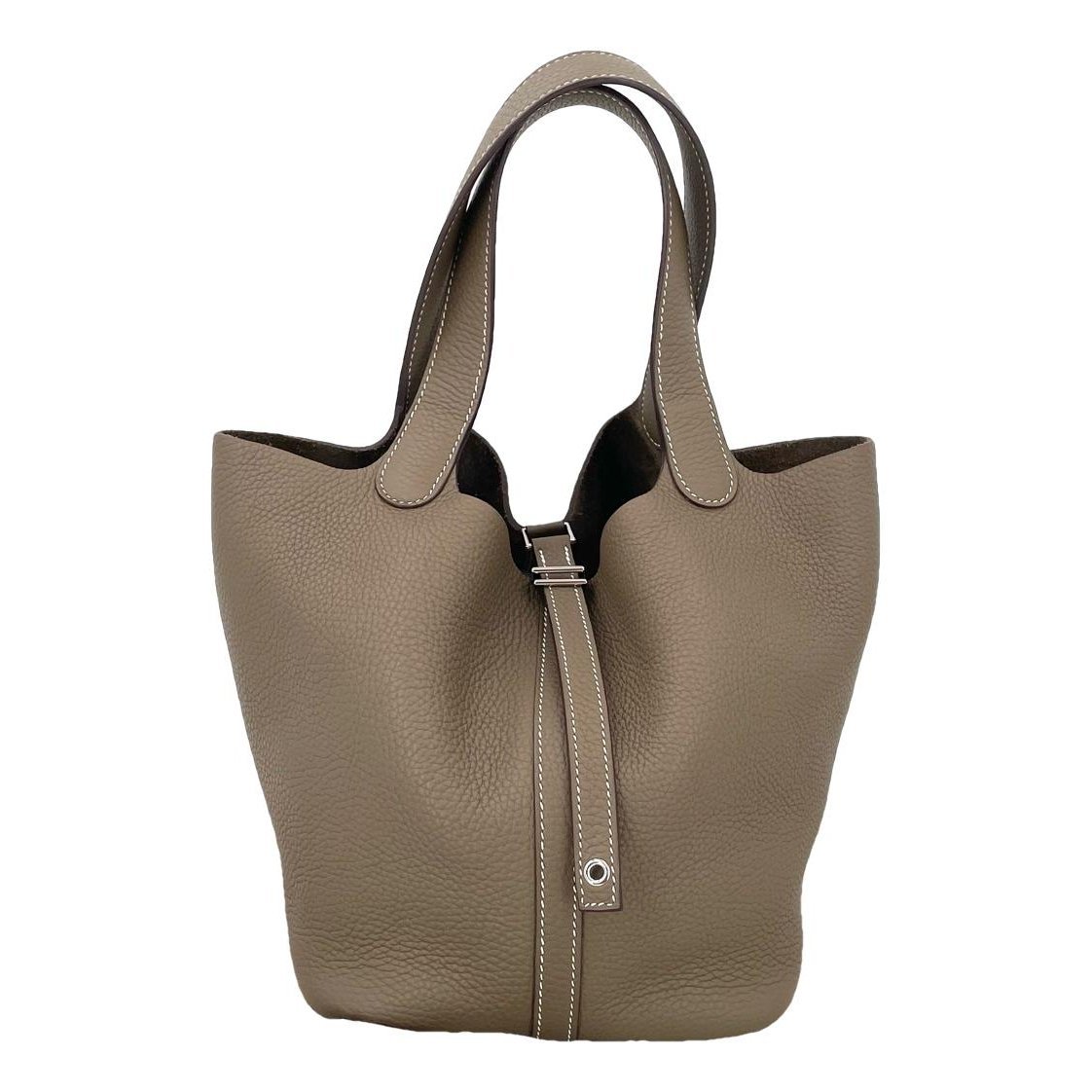 Hermes Picotin 22 Handbag Gris Elephant