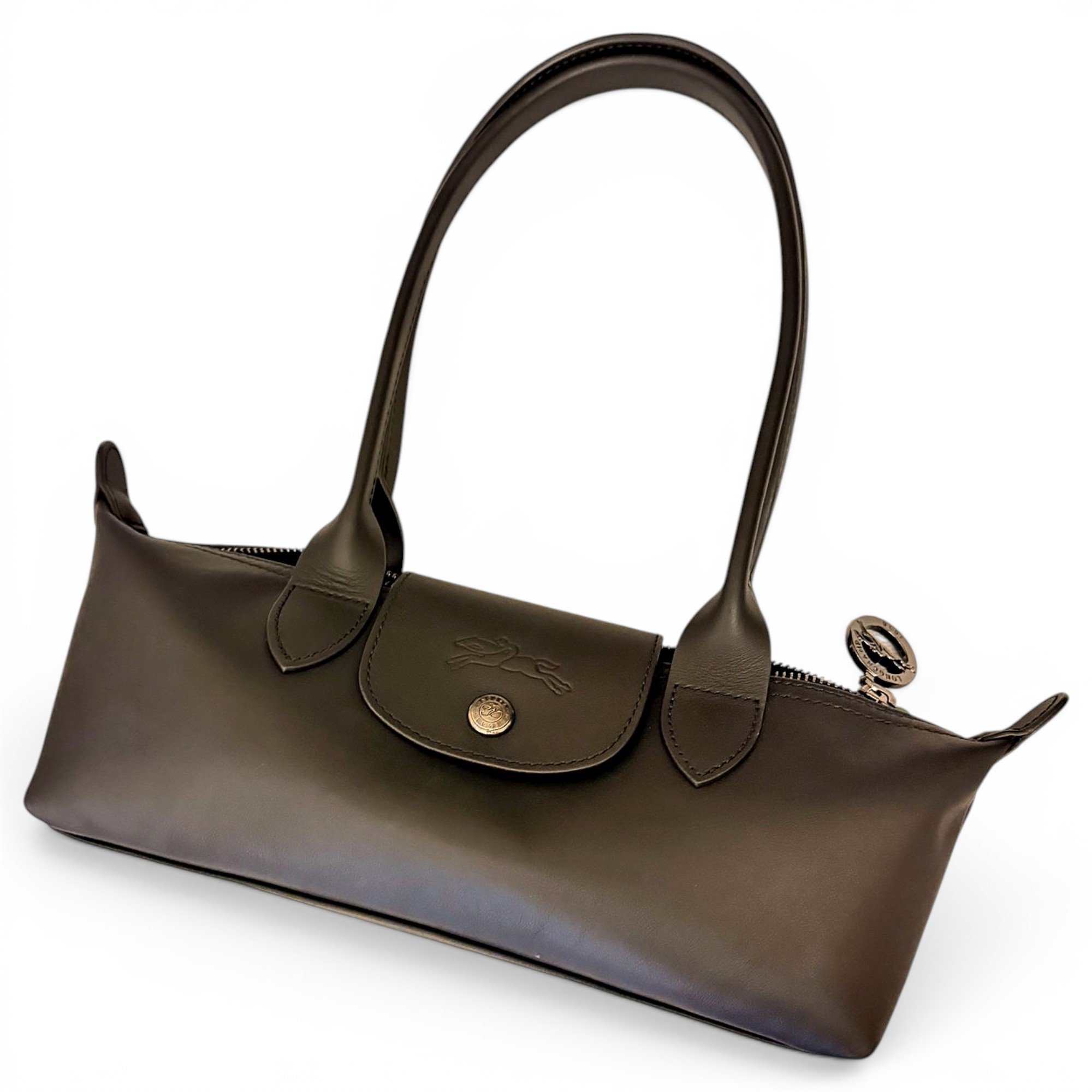 Pliage leather handbag