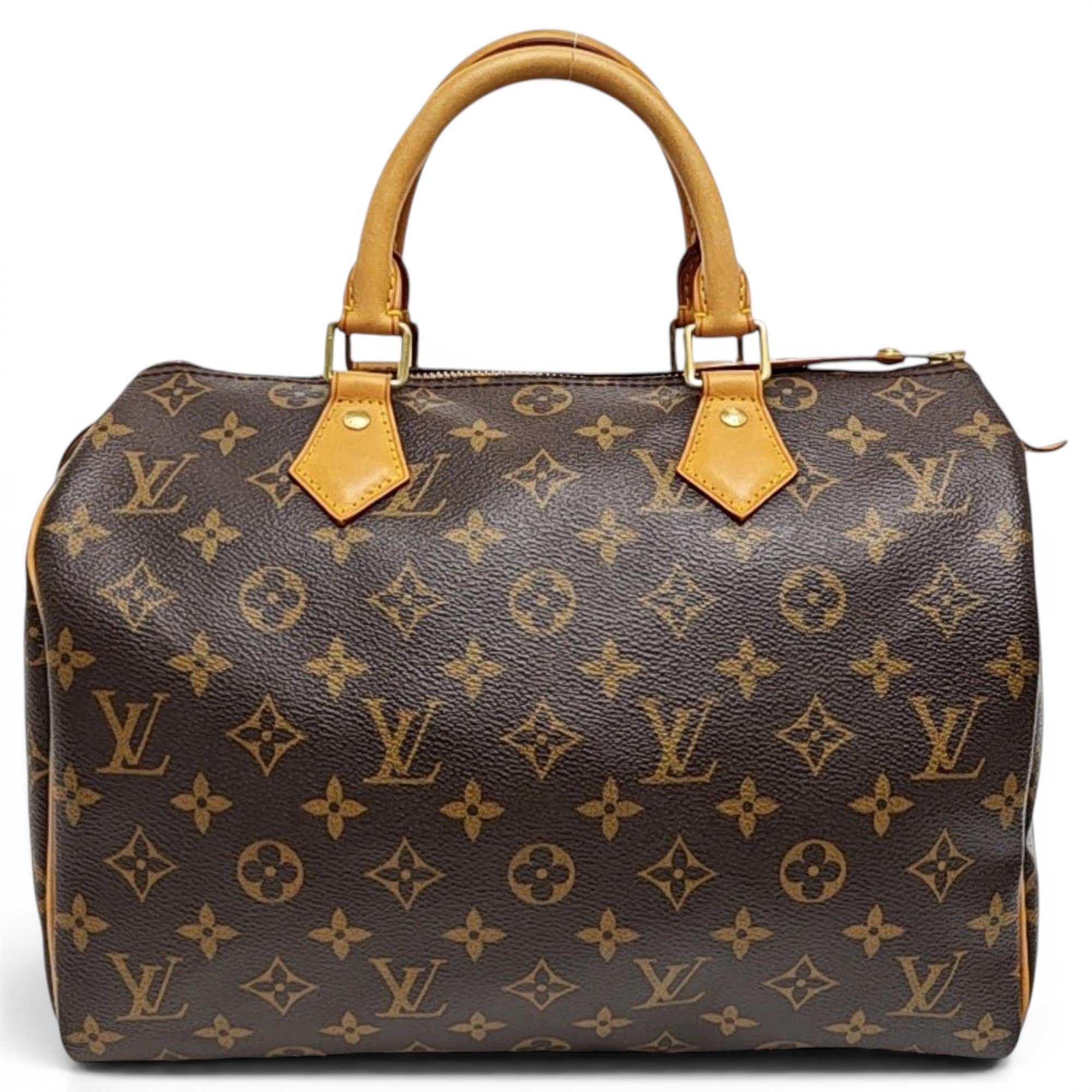 Nano Speedy / Mini HL leather handbag