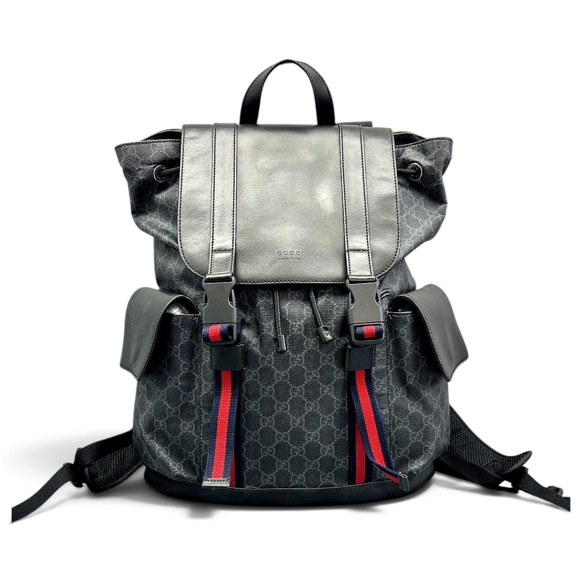 Ophidia leather backpack