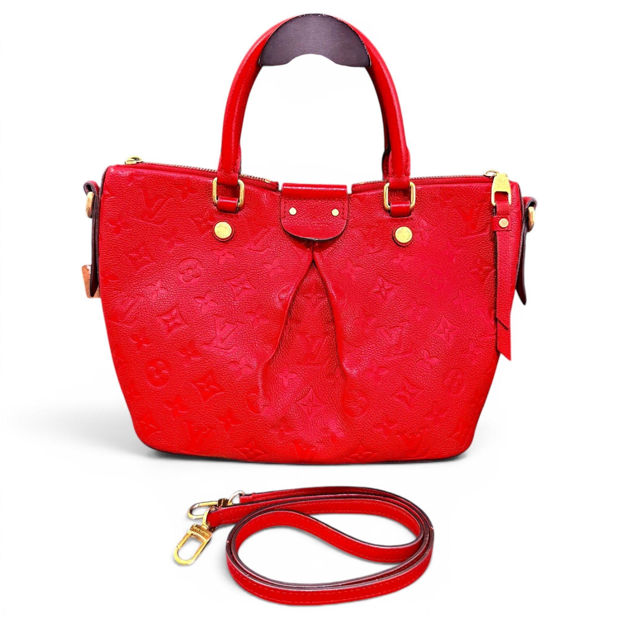Mazarine leather handbag