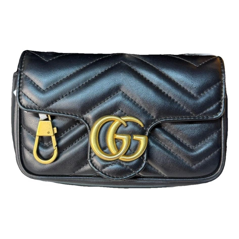 GG Marmont Flap leather crossbody bag