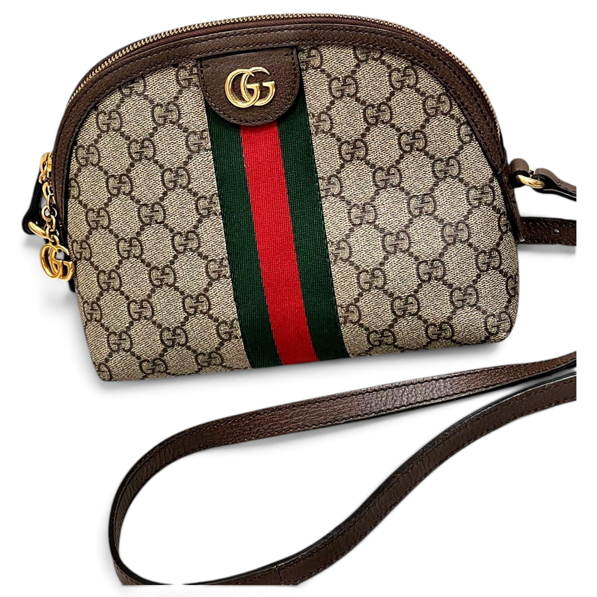 Ophidia Dome cloth handbag