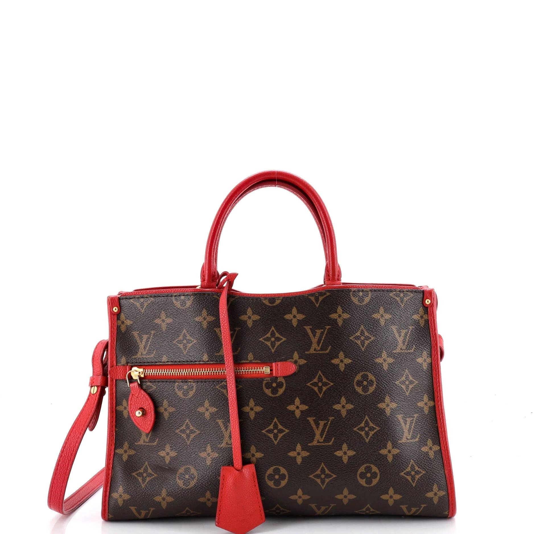Leather tote