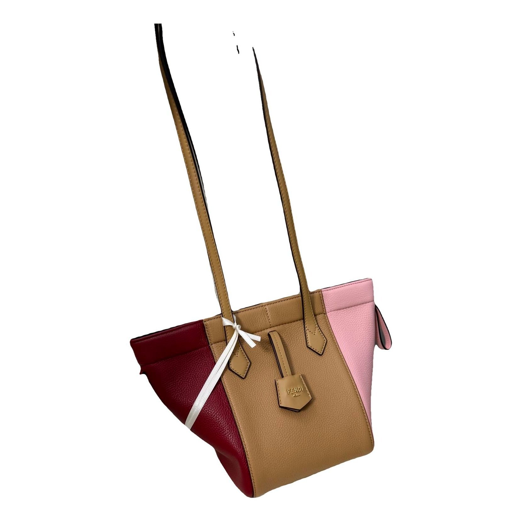 Origami leather handbag