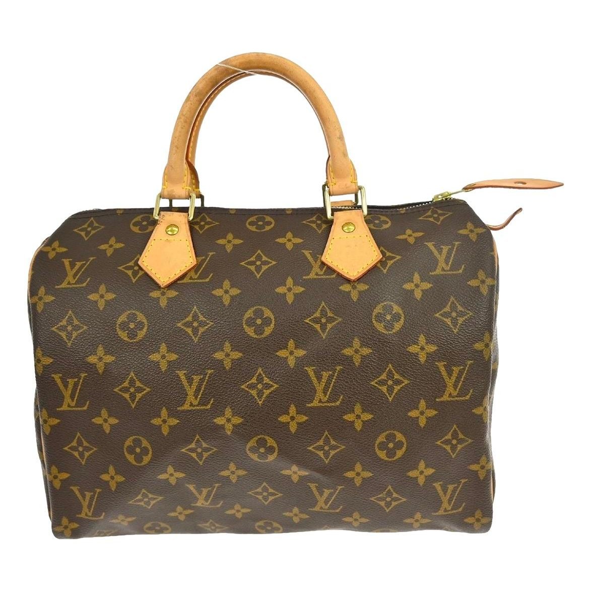 Louis Vuitton Speedy cloth handbag