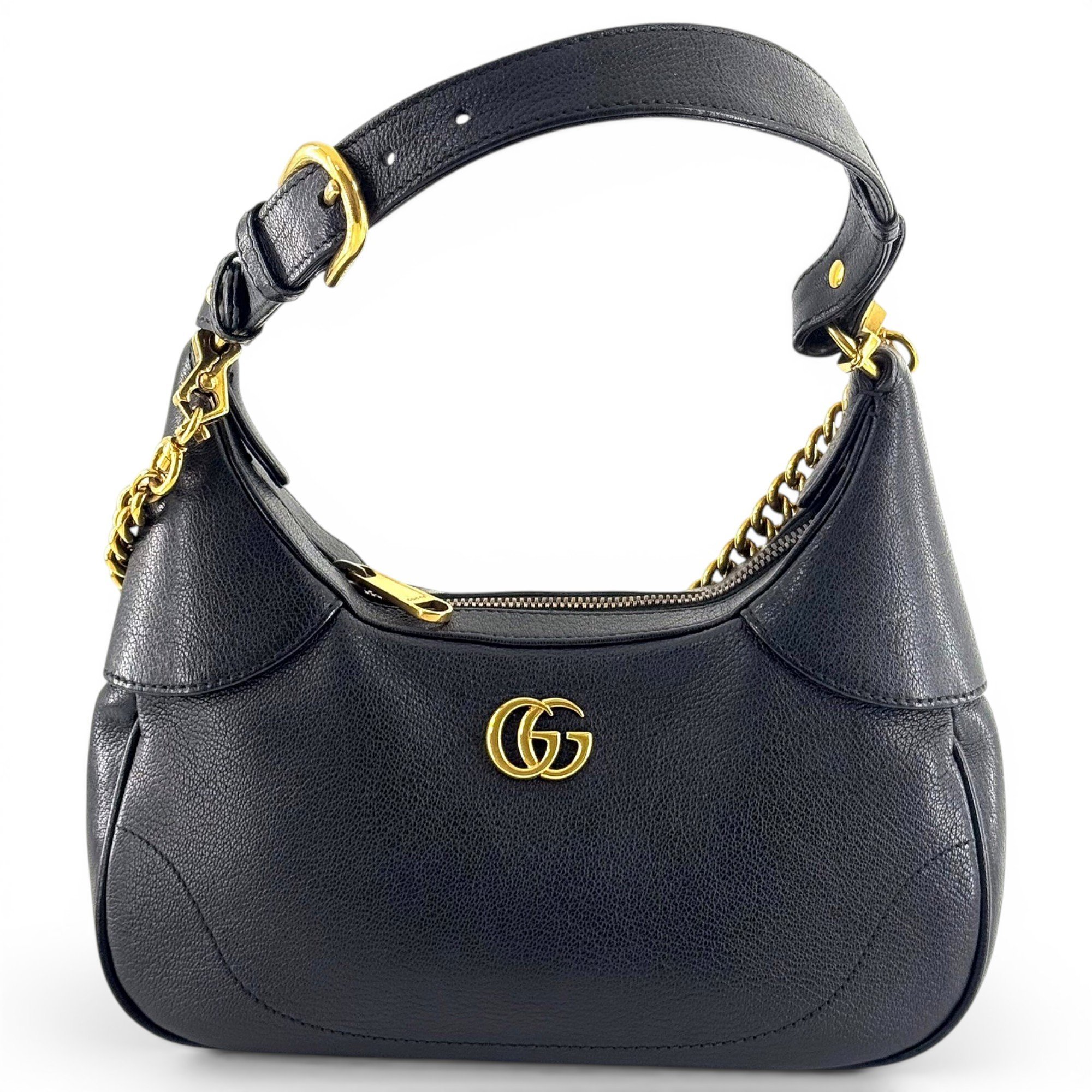 Gucci B leather handbag