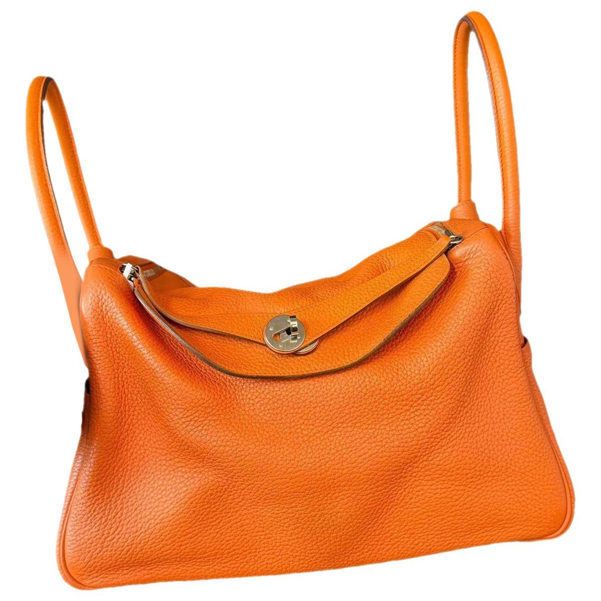 Lindy leather handbag