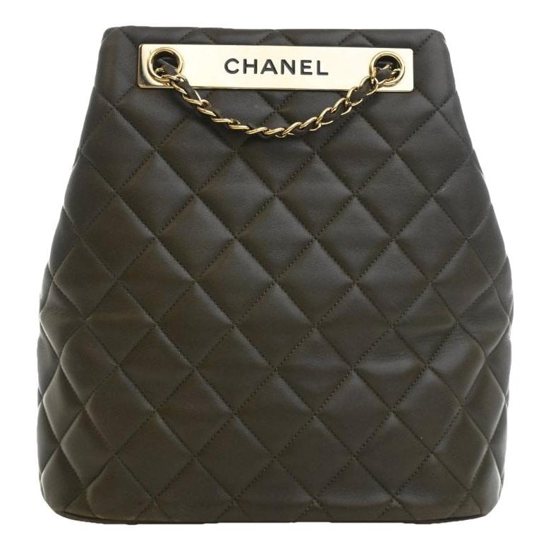 Leather tote