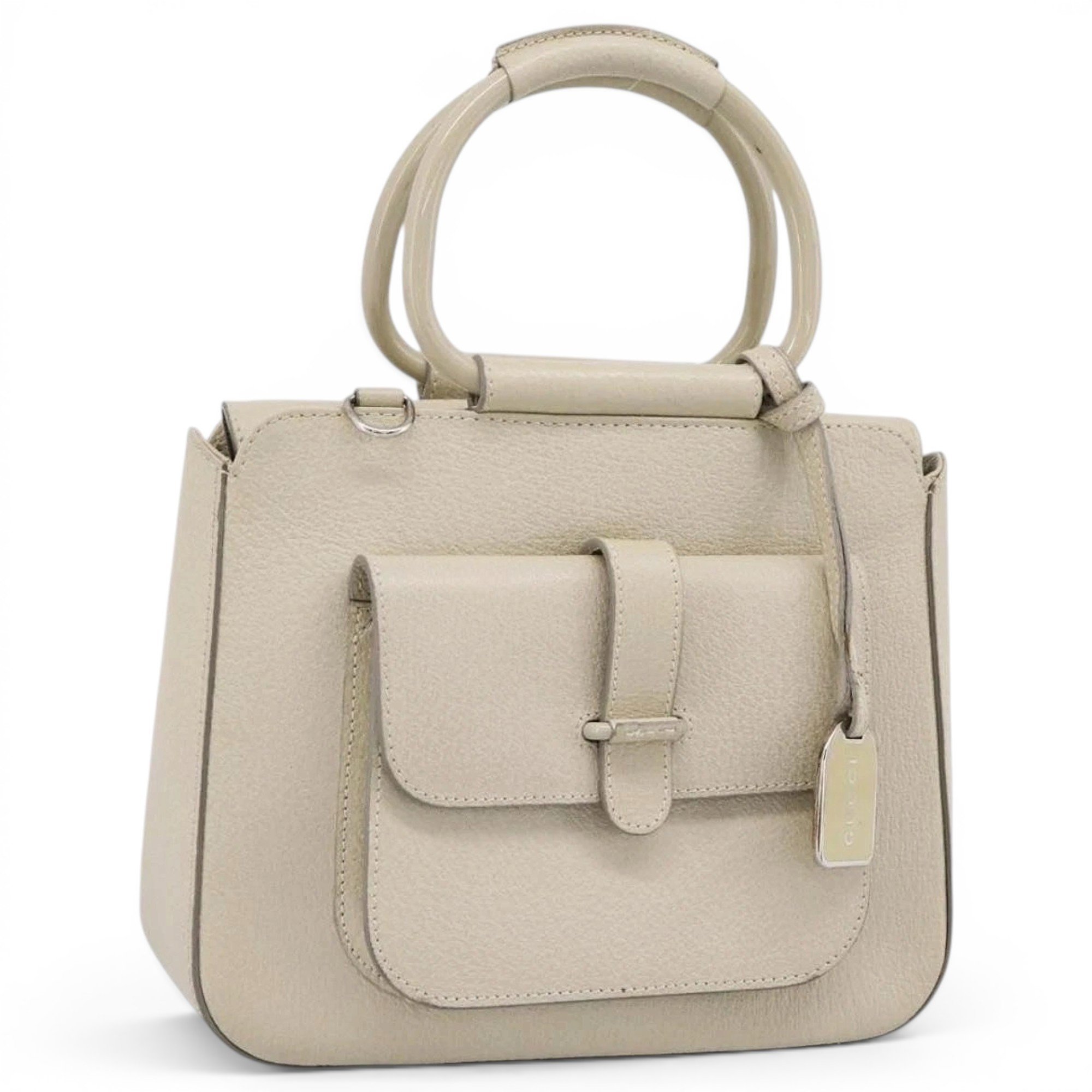 Leather handbag