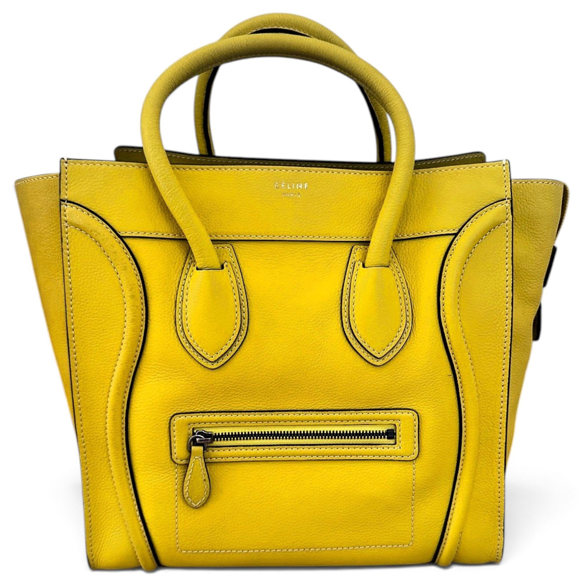 Luggage leather handbag