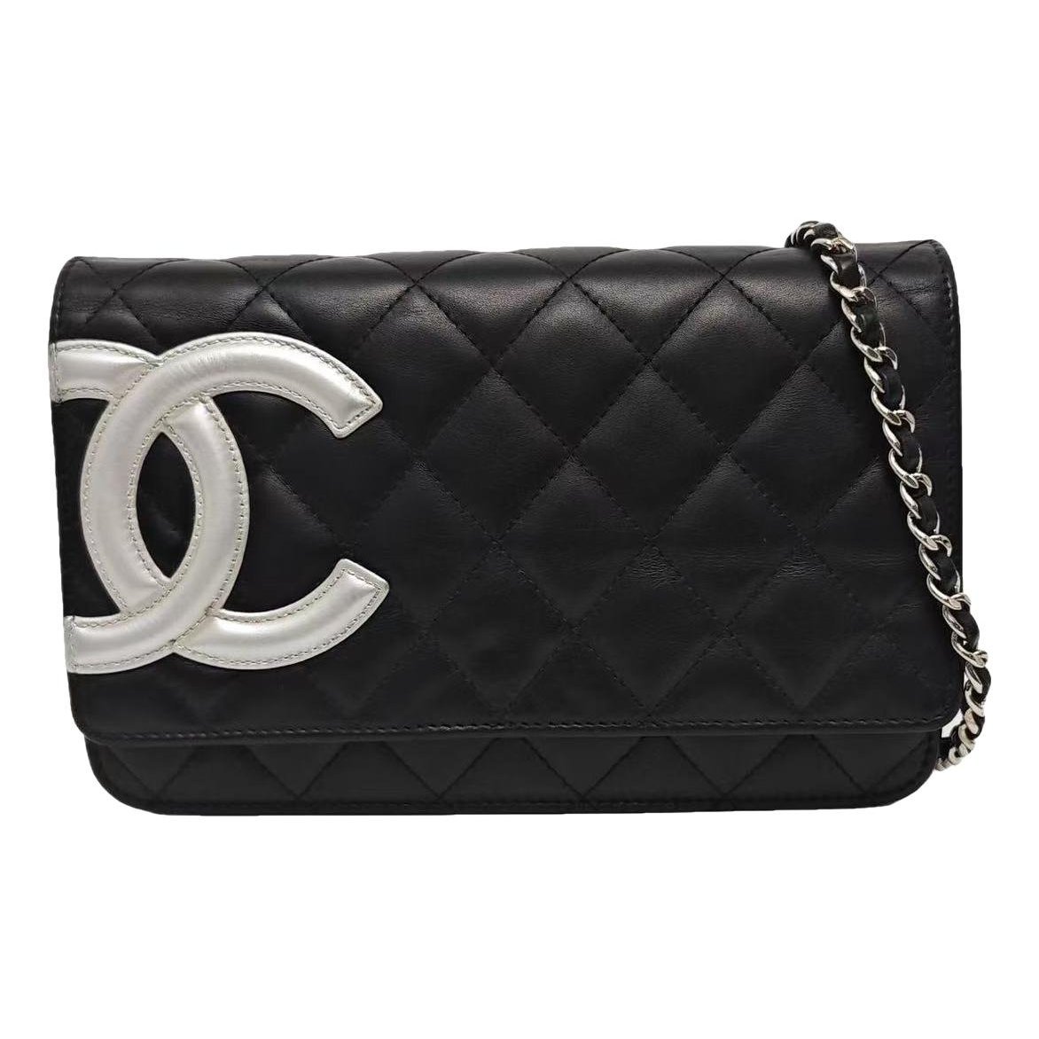 Wallet On Chain Cambon leather crossbody bag
