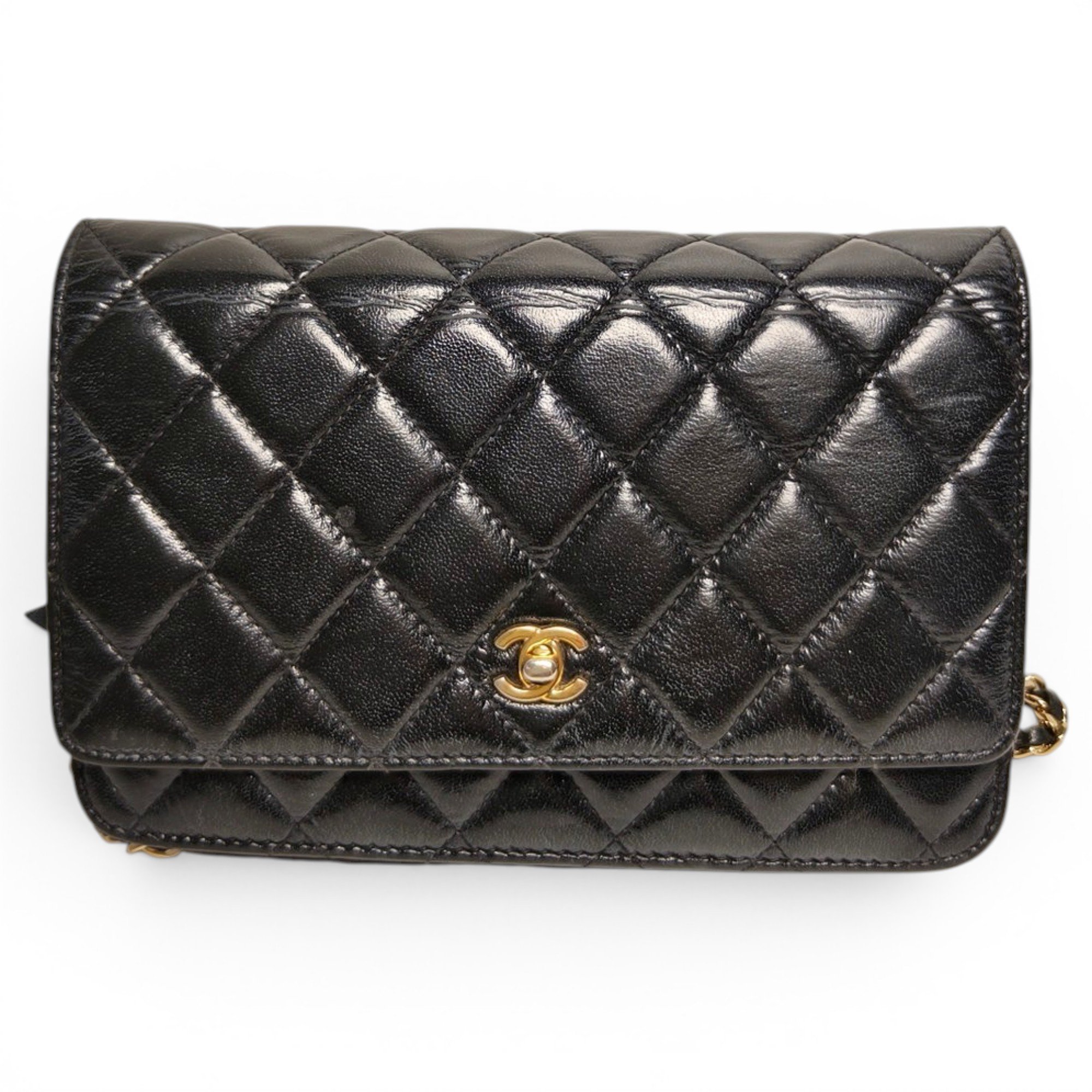 Leather handbag