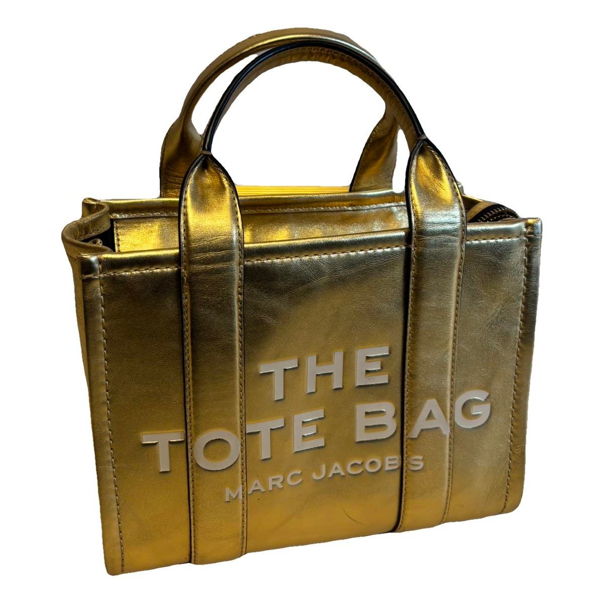 The Tag Tote leather tote