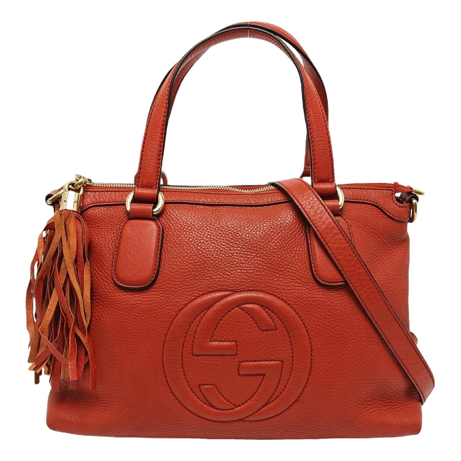 Soho Zip leather handbag