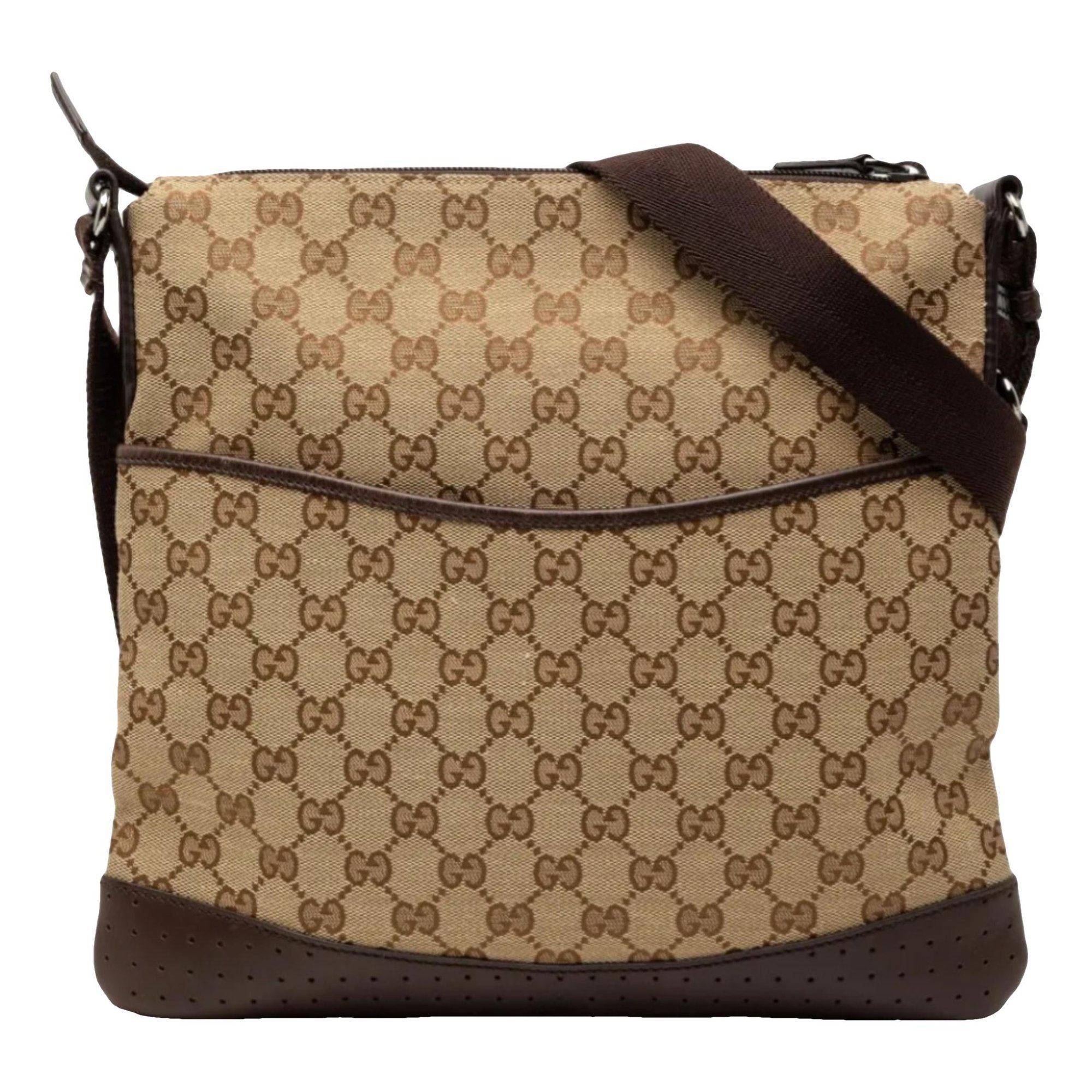 Leather crossbody bag