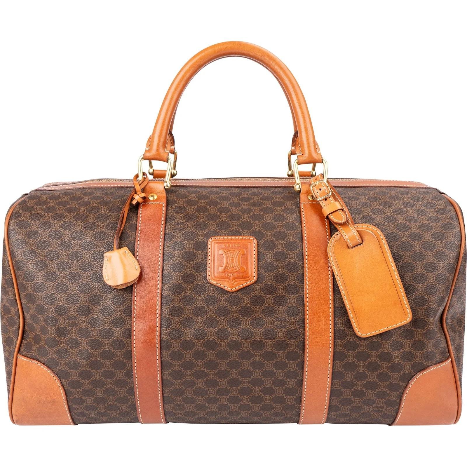 Celine Triomphe leather handbag