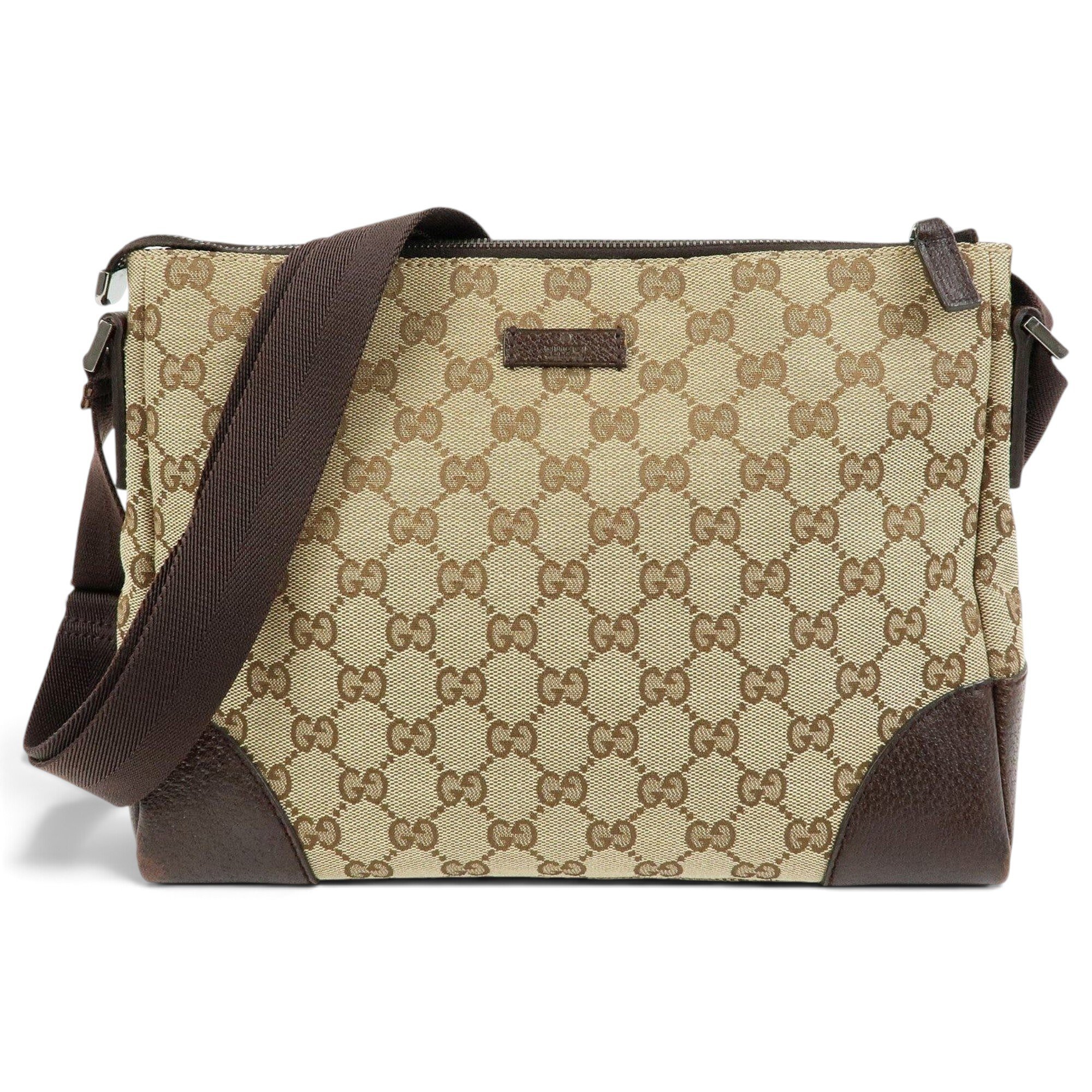 Leather crossbody bag