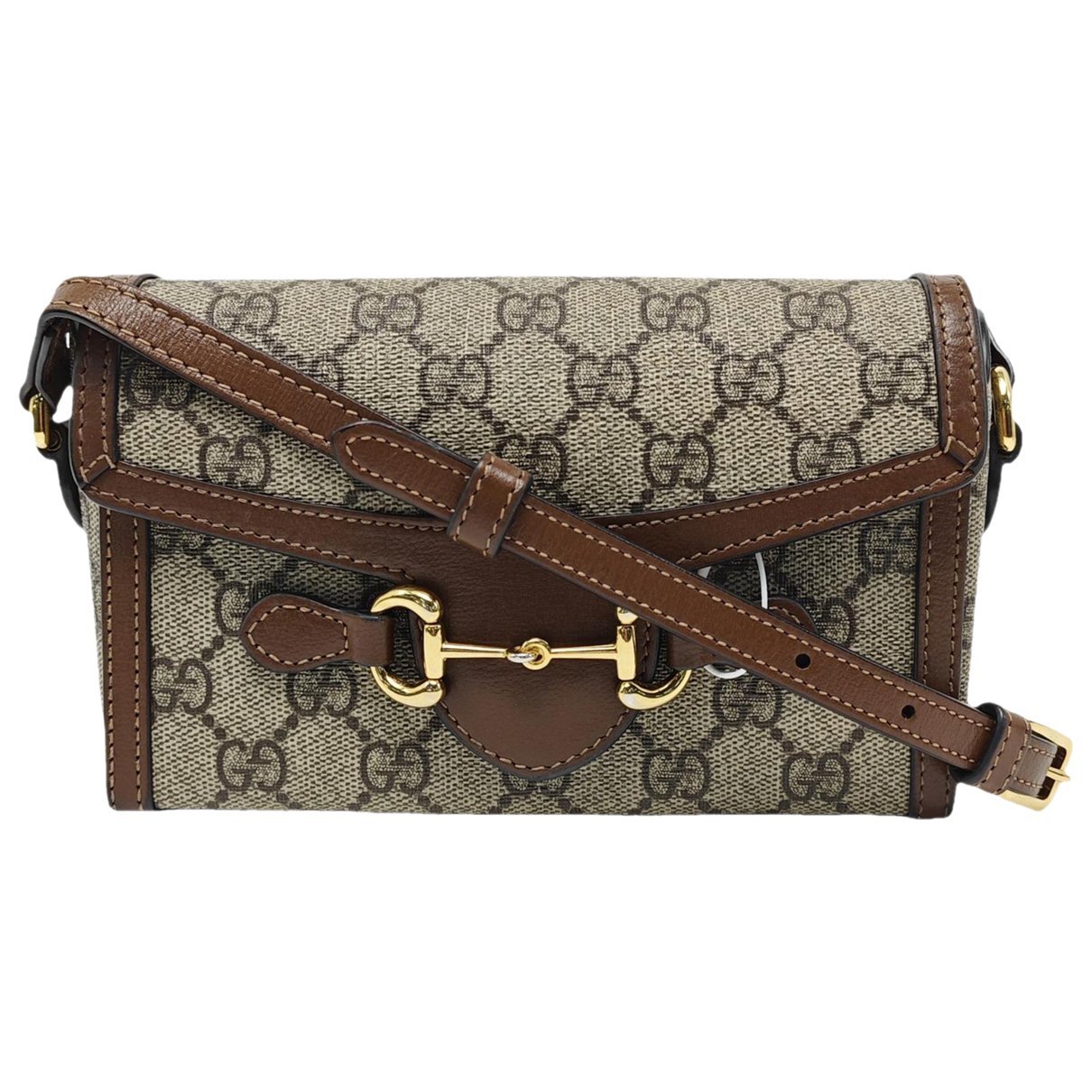 Handle Horsebit 1955 leather mini bag