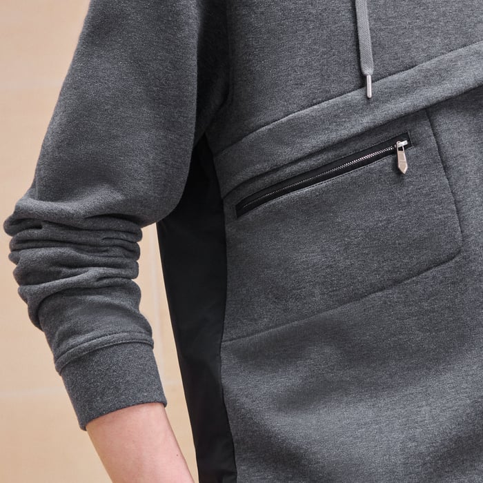Anthracite Sport Capsule Hooded Sweater