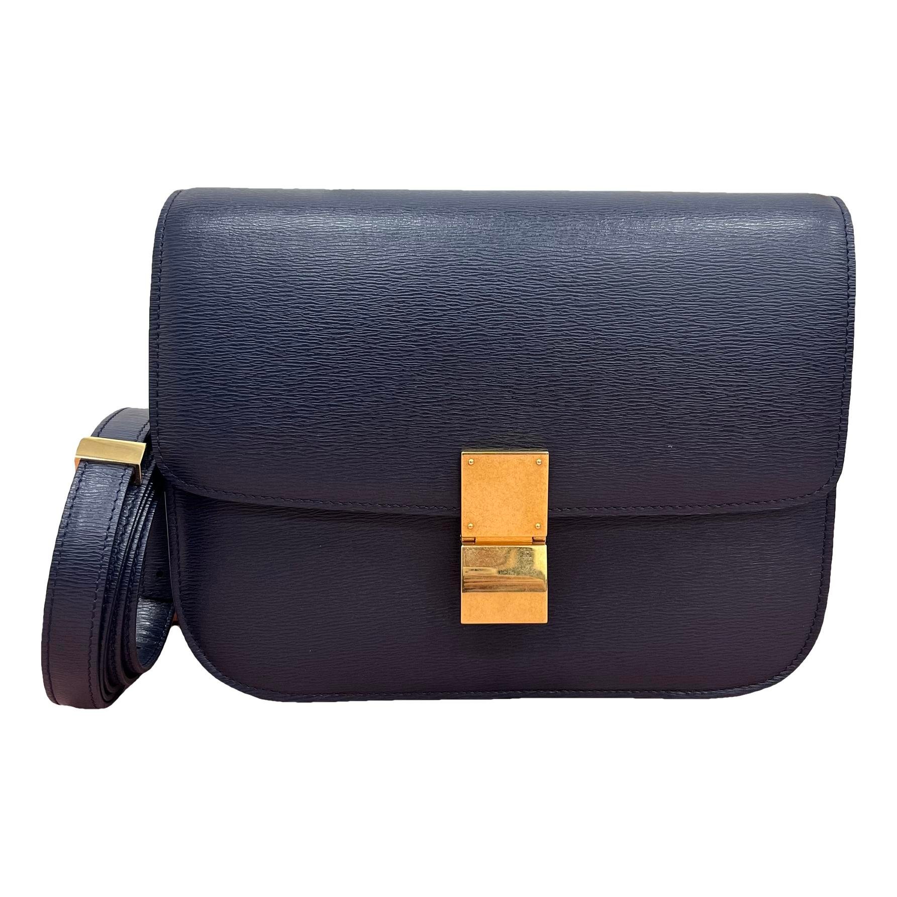 Classic leather handbag