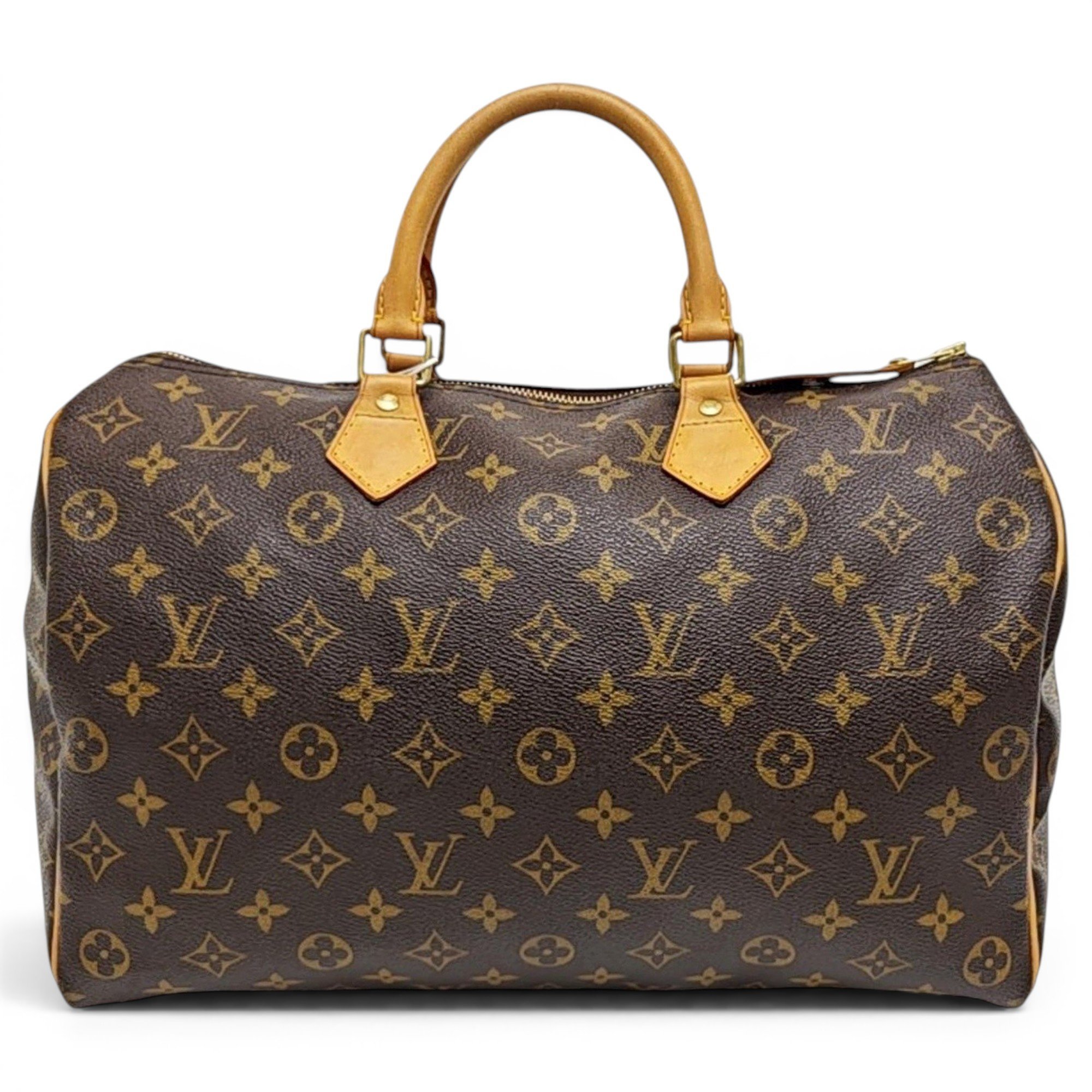 Nano Speedy / Mini HL leather handbag