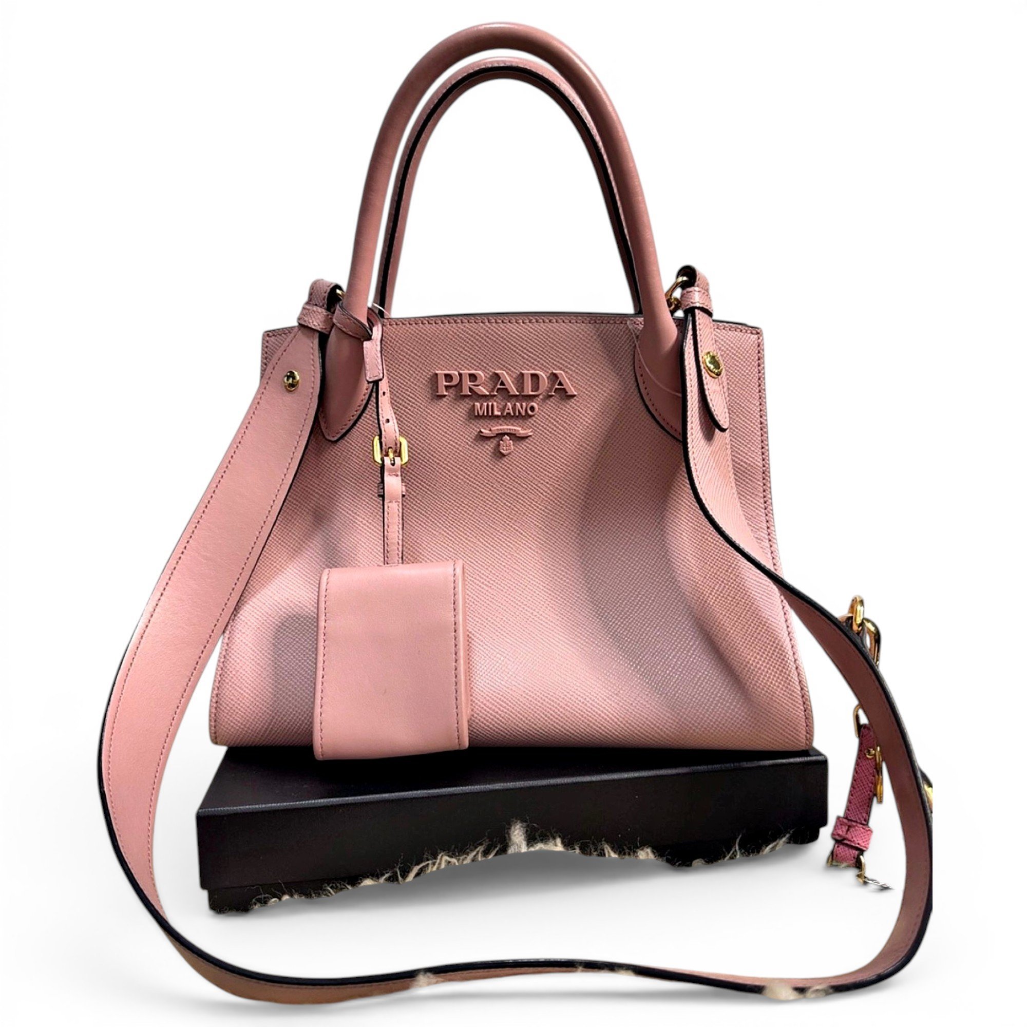 Paradigme leather handbag
