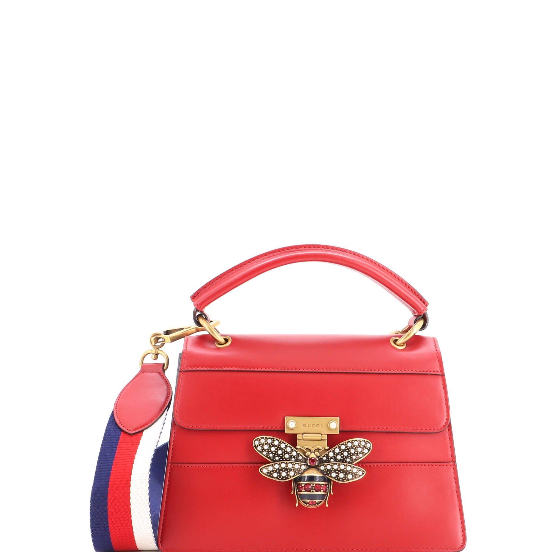 Queen Margaret Top Handle Bag Leather Small