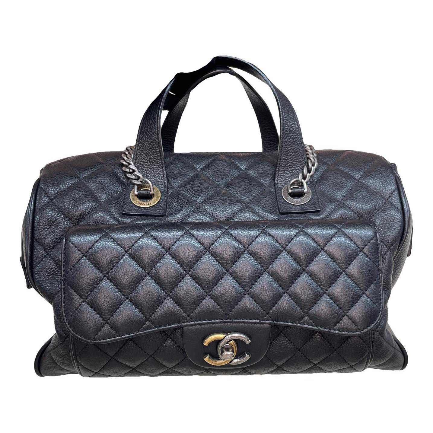 Leather handbag