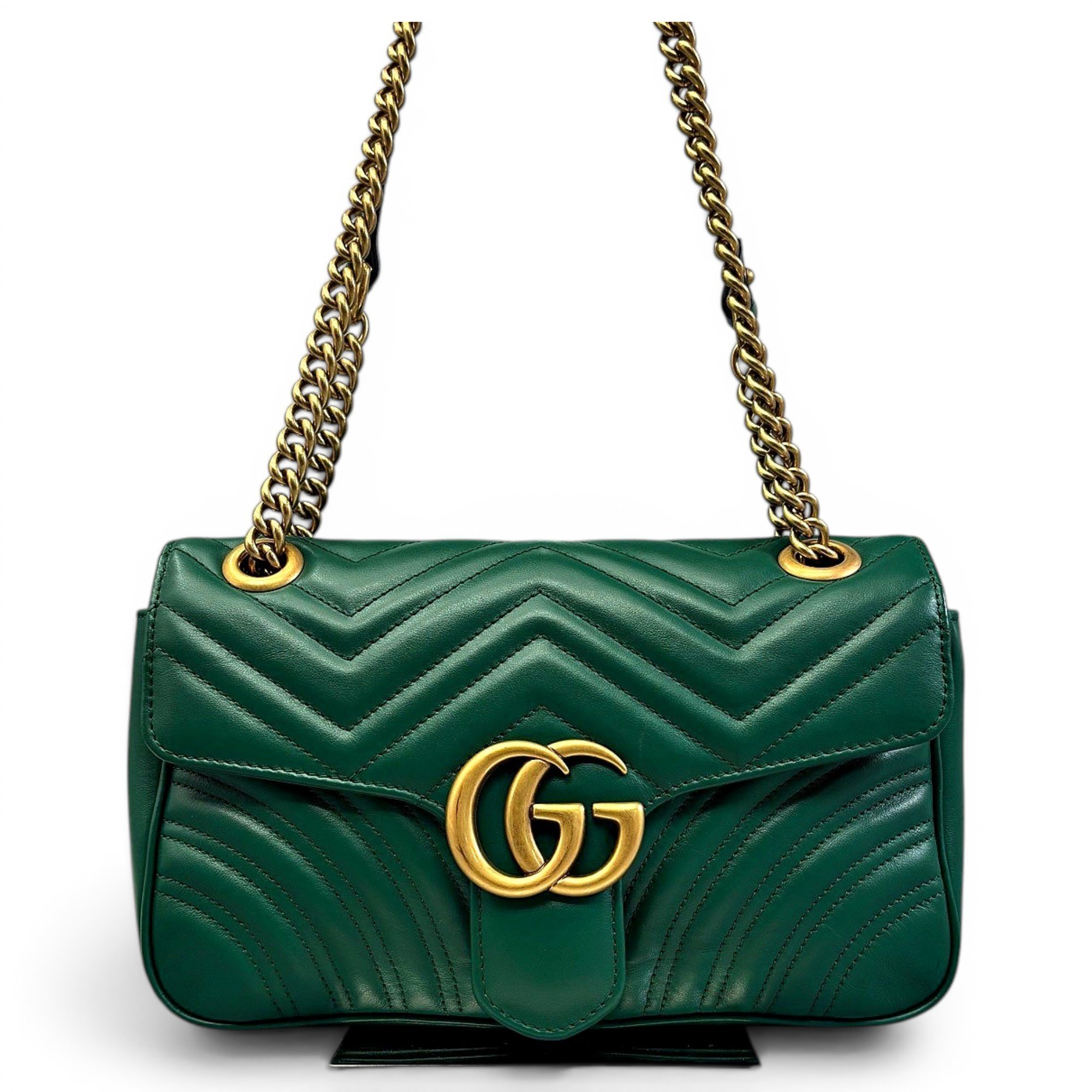 GG Marmont Flap leather handbag