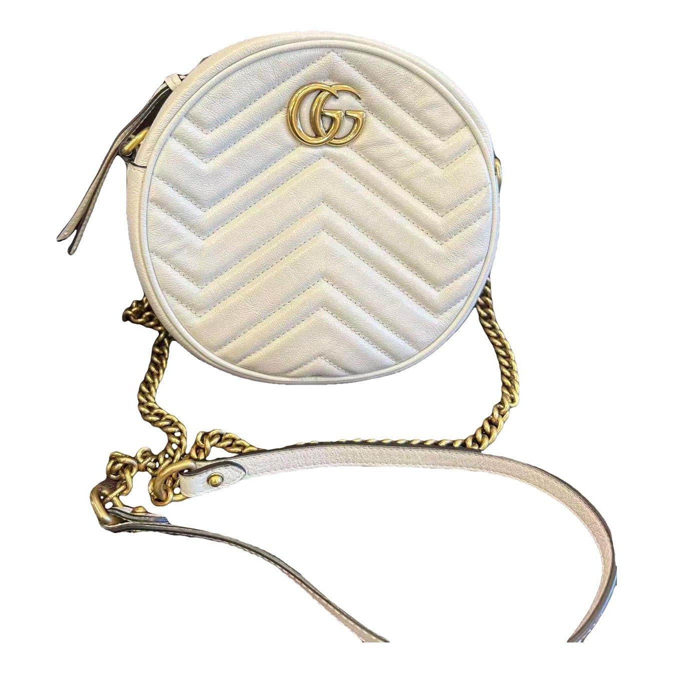GG Marmont Circle leather crossbody bag