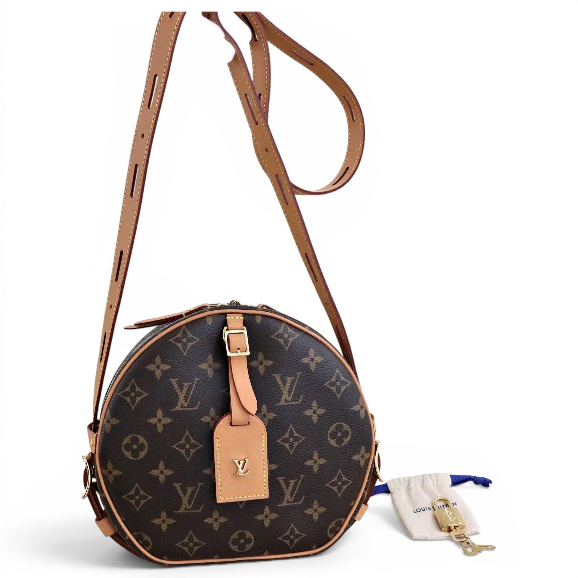 Boîte chapeau souple leather crossbody bag