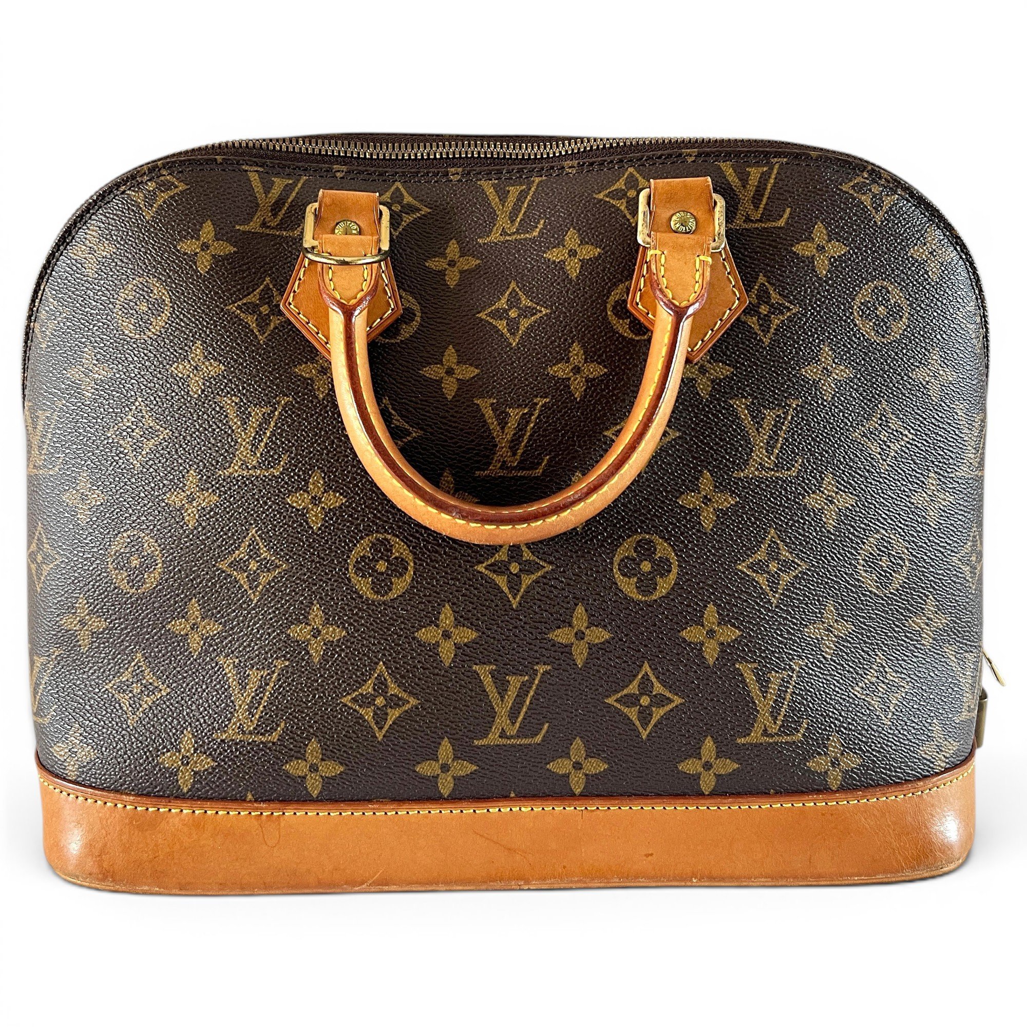 Alma leather handbag