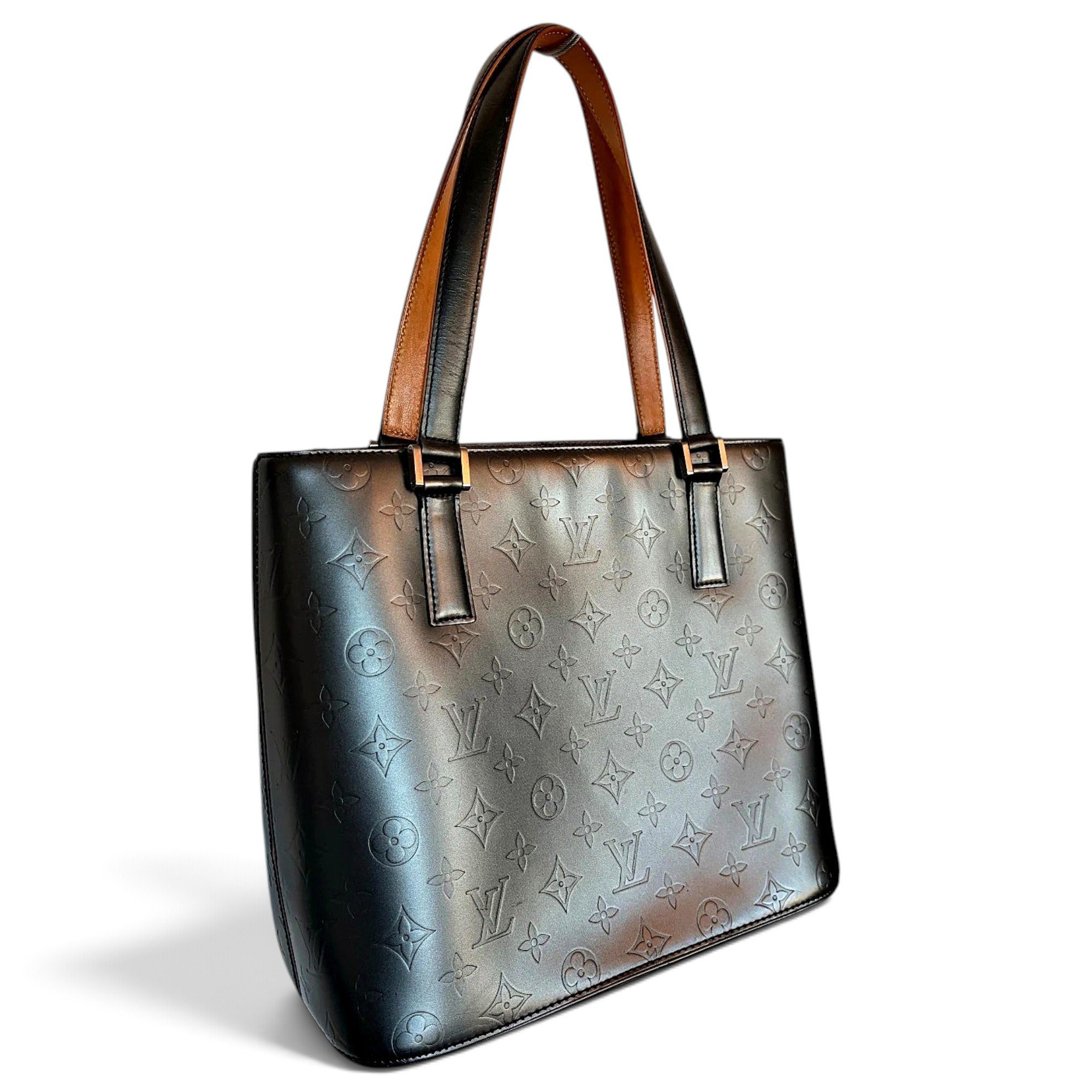 Stockton leather tote