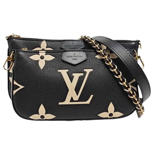 Maxi Multi Pochette Accessoires leather crossbody bag