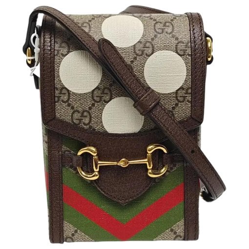 Handle Horsebit 1955 leather mini bag
