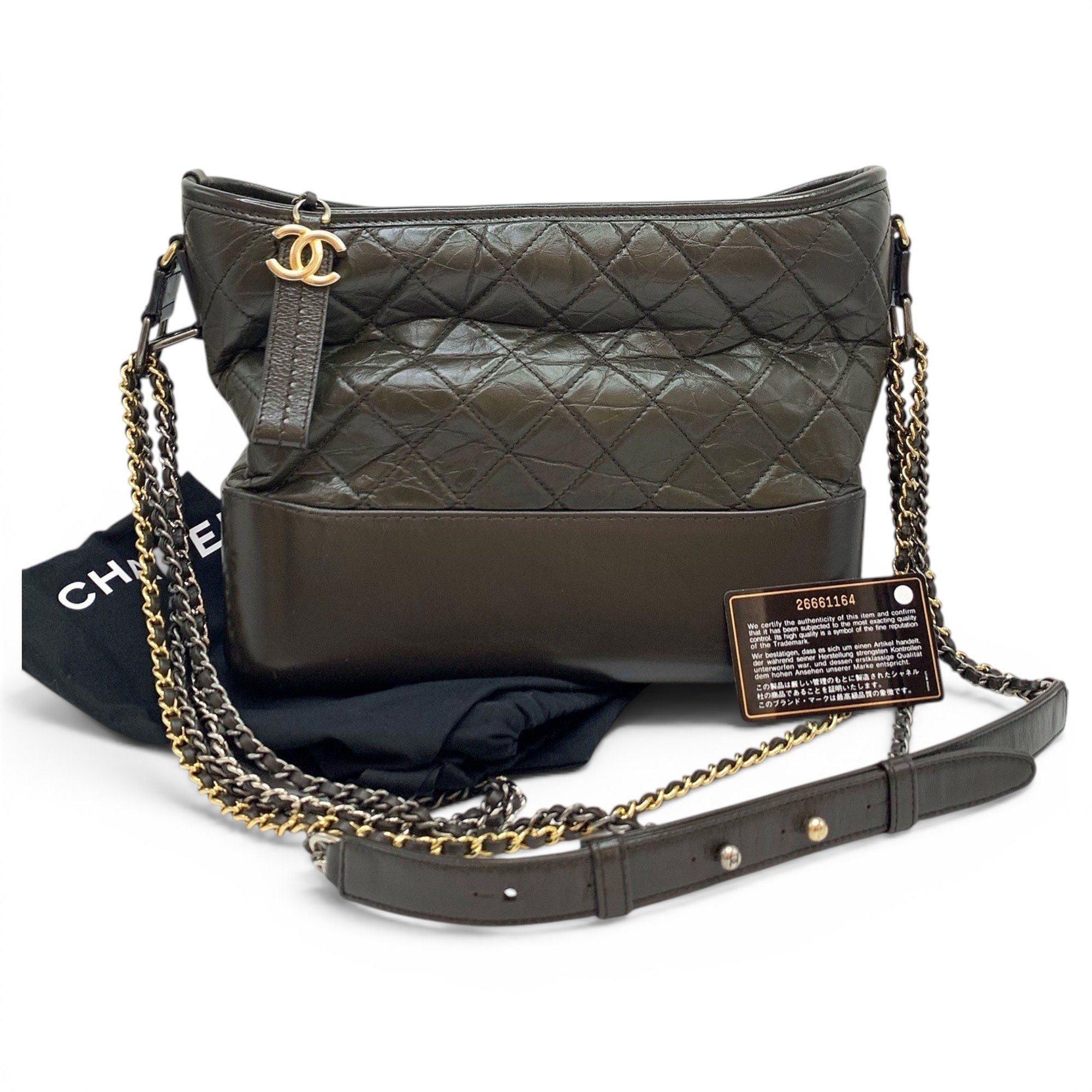 Gabrielle leather handbag